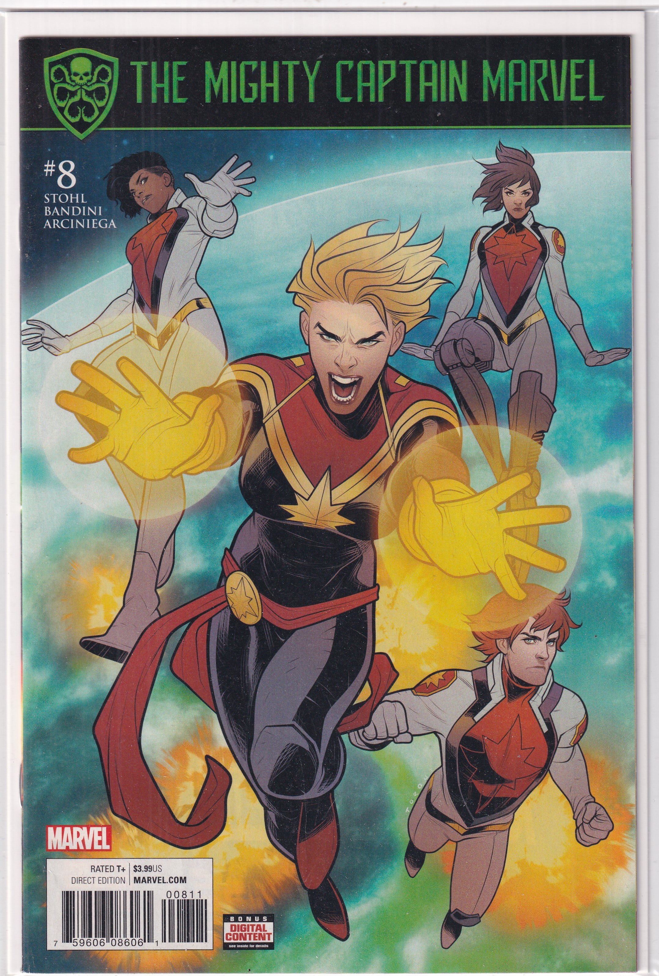 MIGHTY CAPTAIN MARVEL #8 - Slab City Comics 