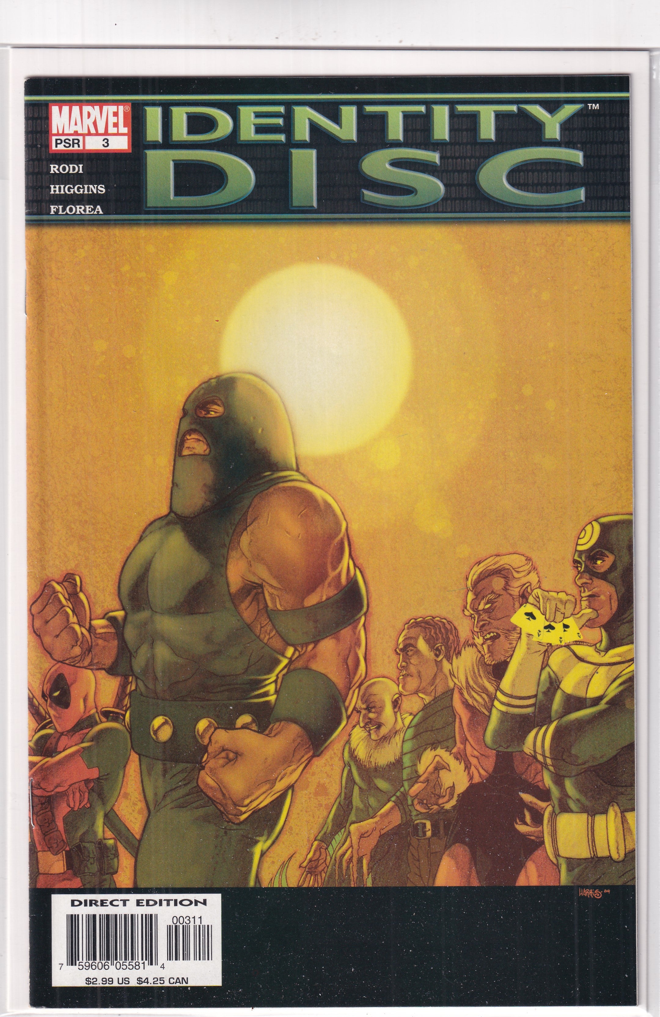 IDENTITY DISC #3 - Slab City Comics 