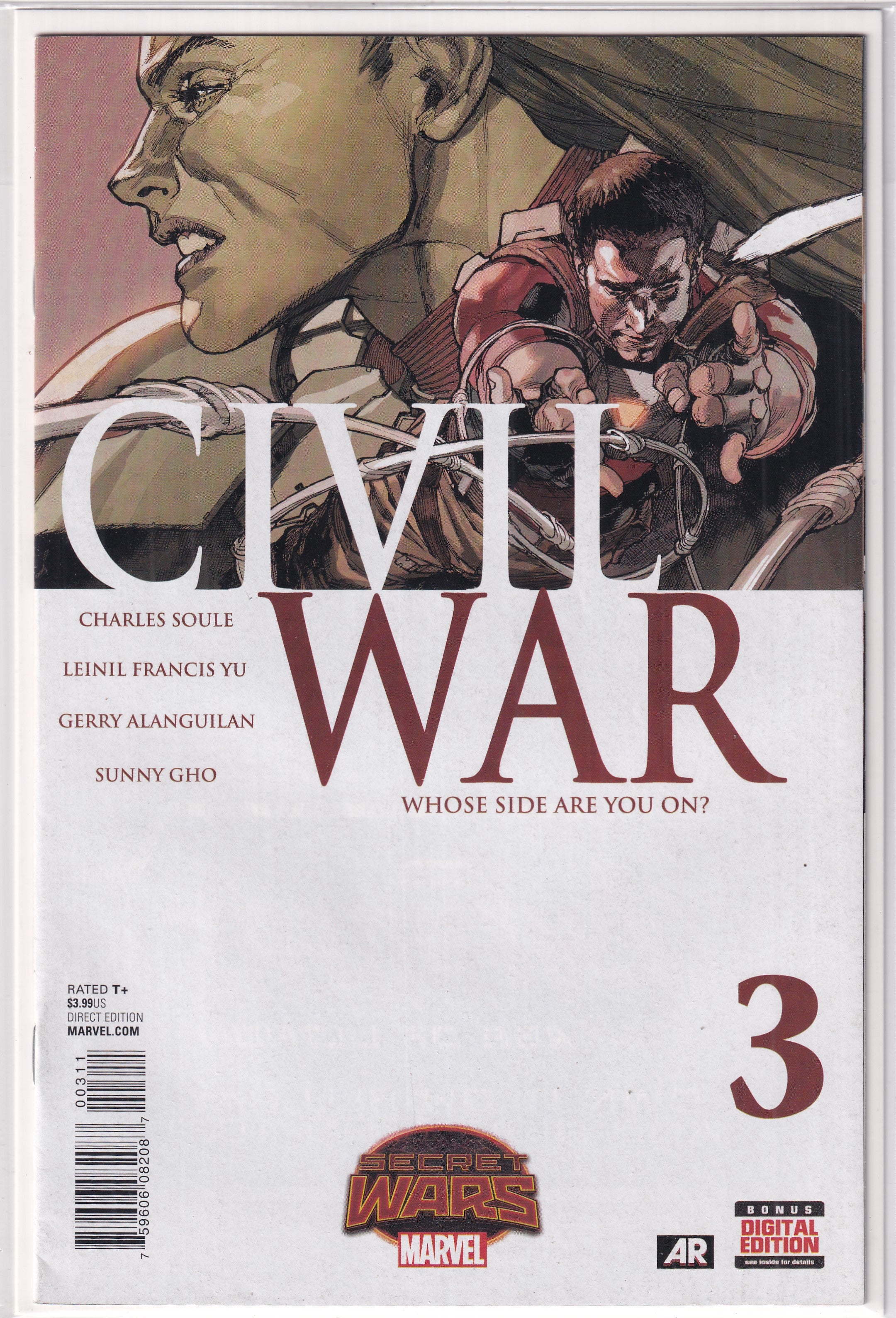 CIVIL WAR #3 - Slab City Comics 