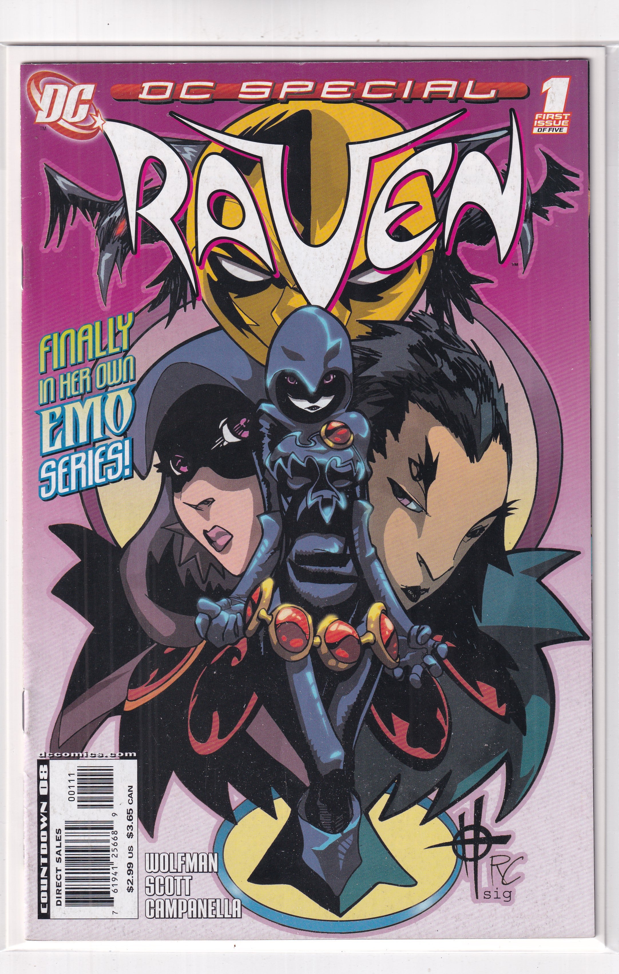 DC SPECIAL RAVEN #1 - Slab City Comics 