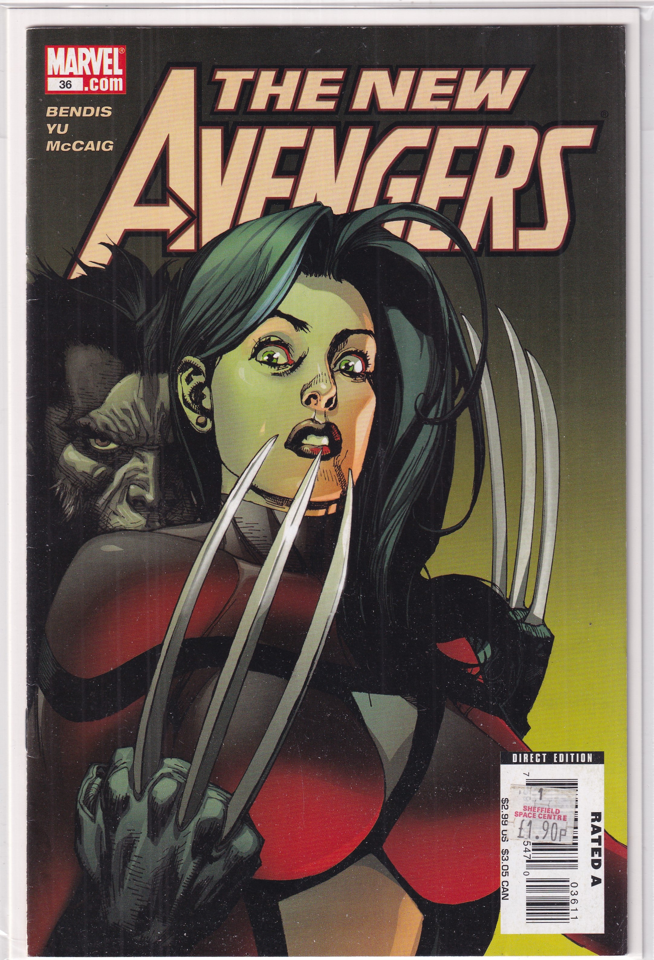 NEW AVENGERS #36 - Slab City Comics 