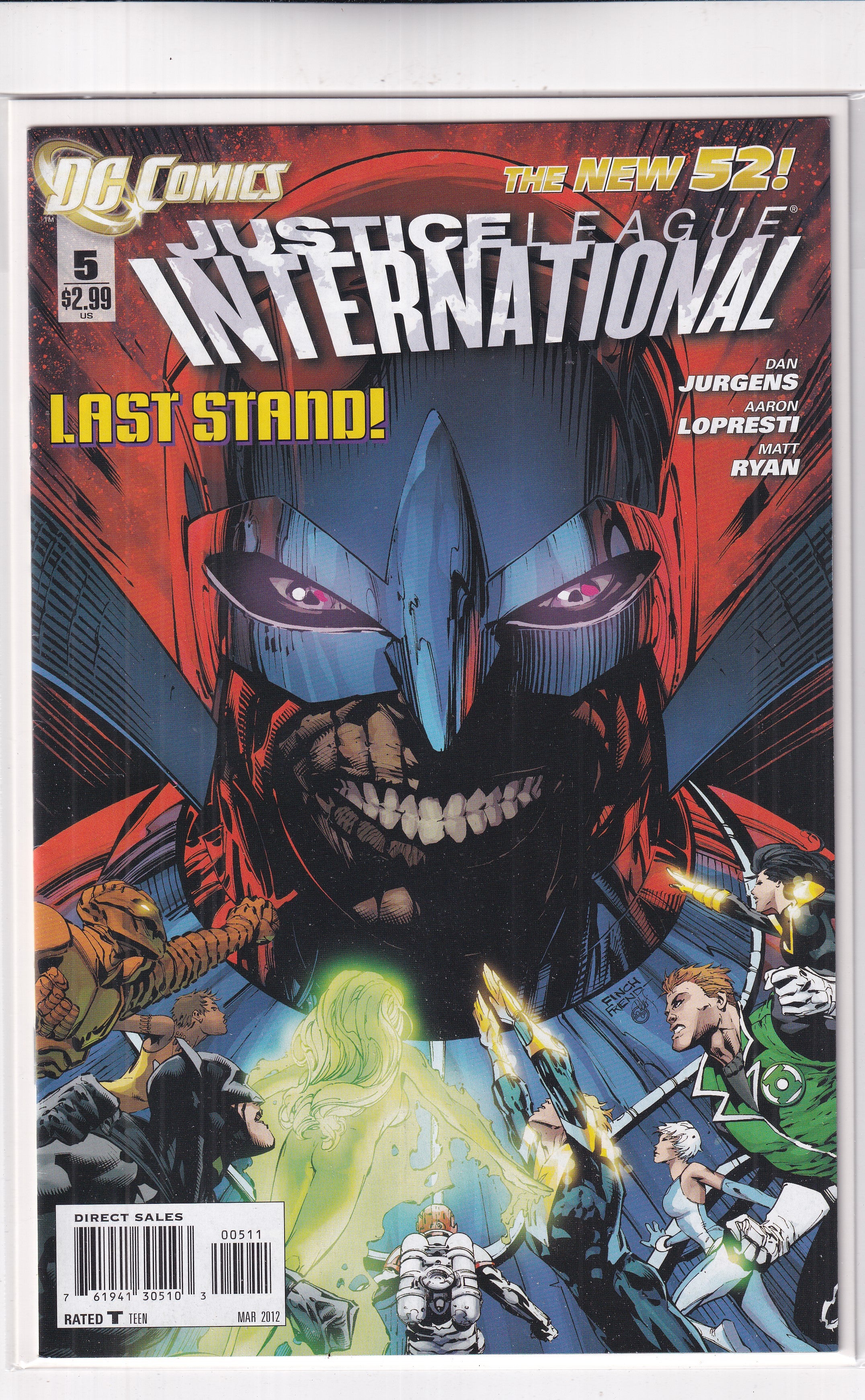 JUSTICE LEAGUE INTERNATIONAL #5 - Slab City Comics 