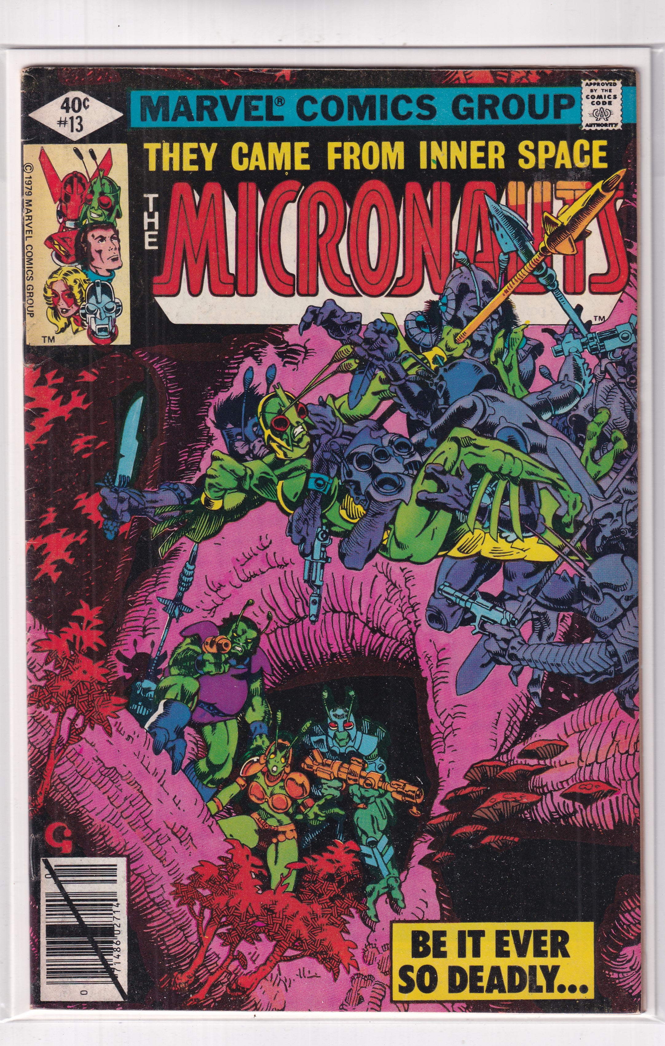 MICRONAUTS #13 - Slab City Comics 