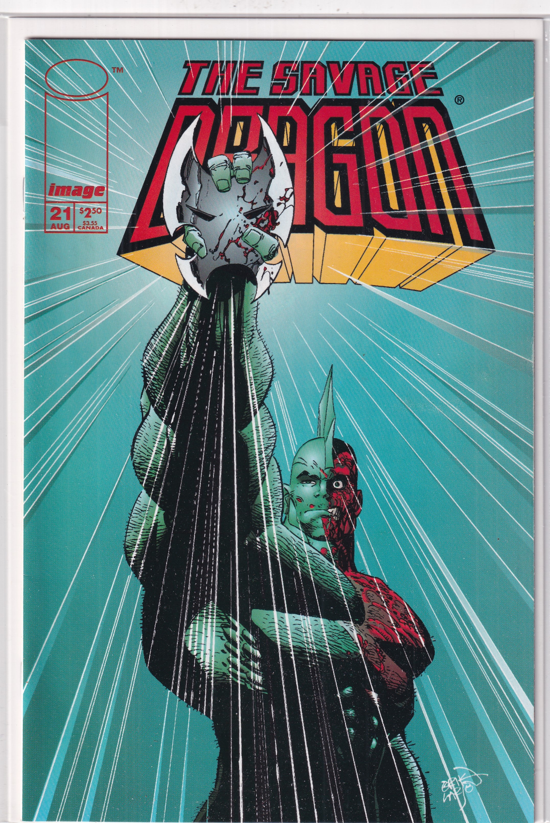 SAVAGE DRAGON #21 - Slab City Comics 