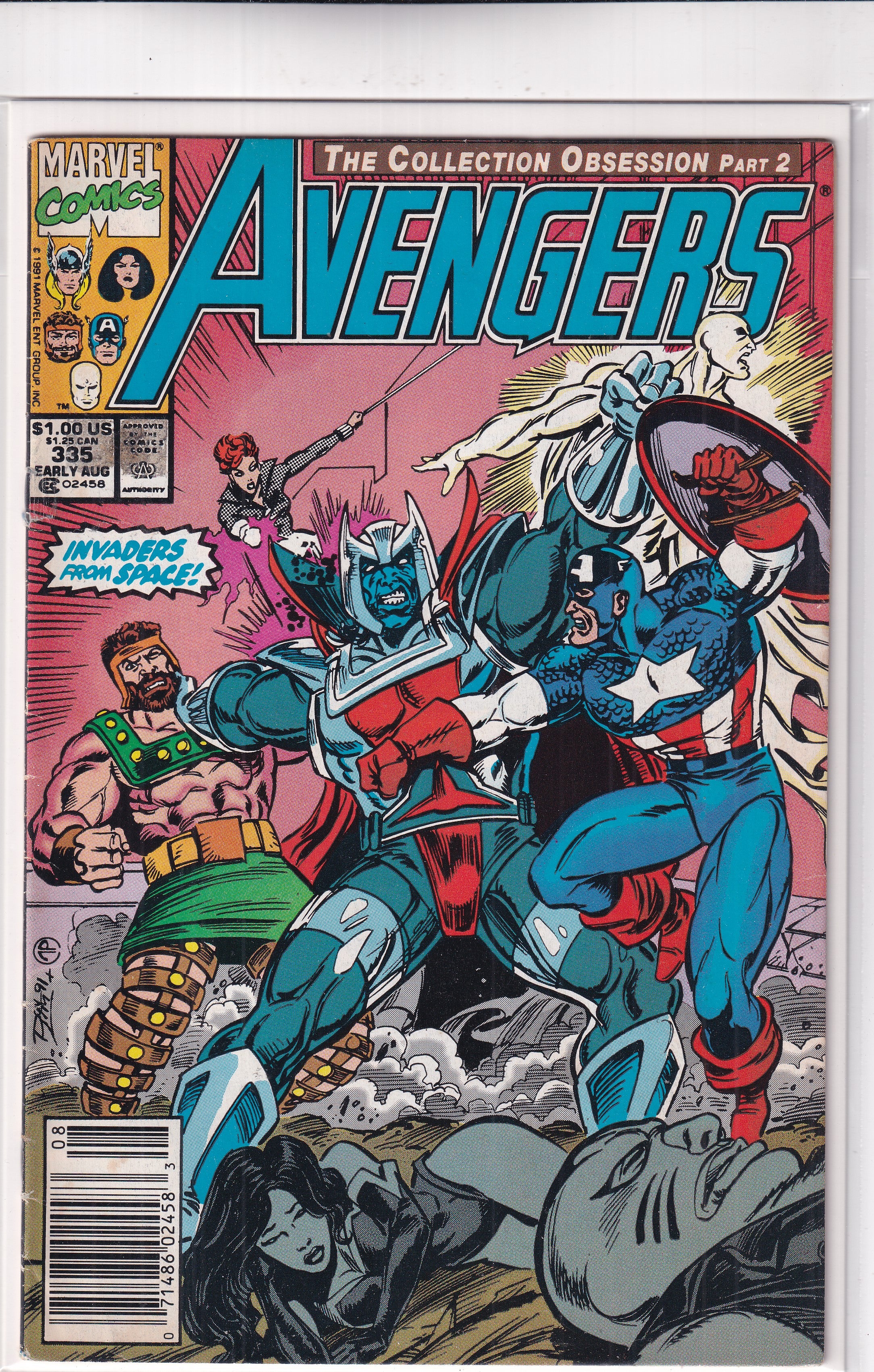 AVENGERS #335 - Slab City Comics 