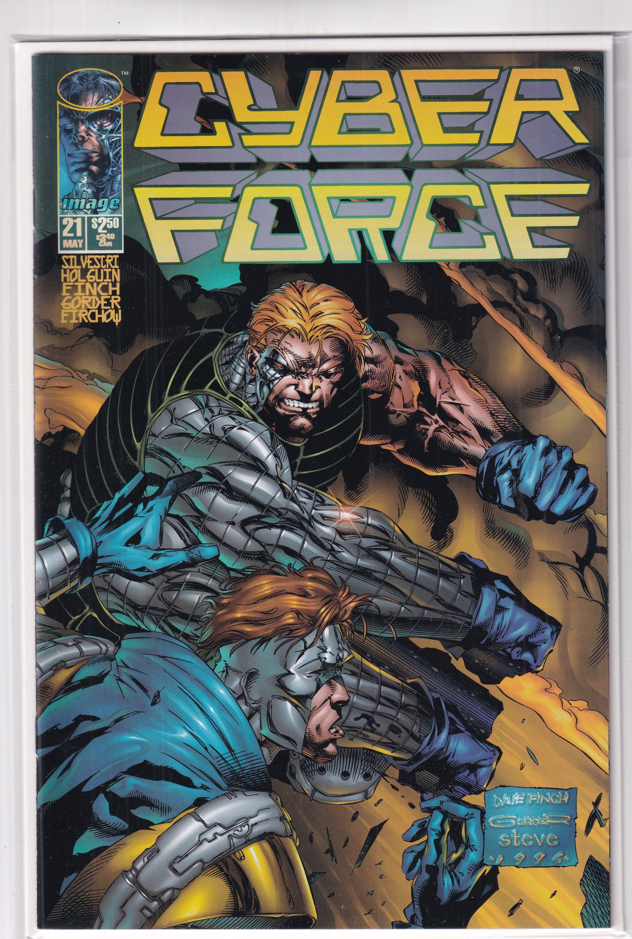 CYBER FORCE #21 - Slab City Comics 