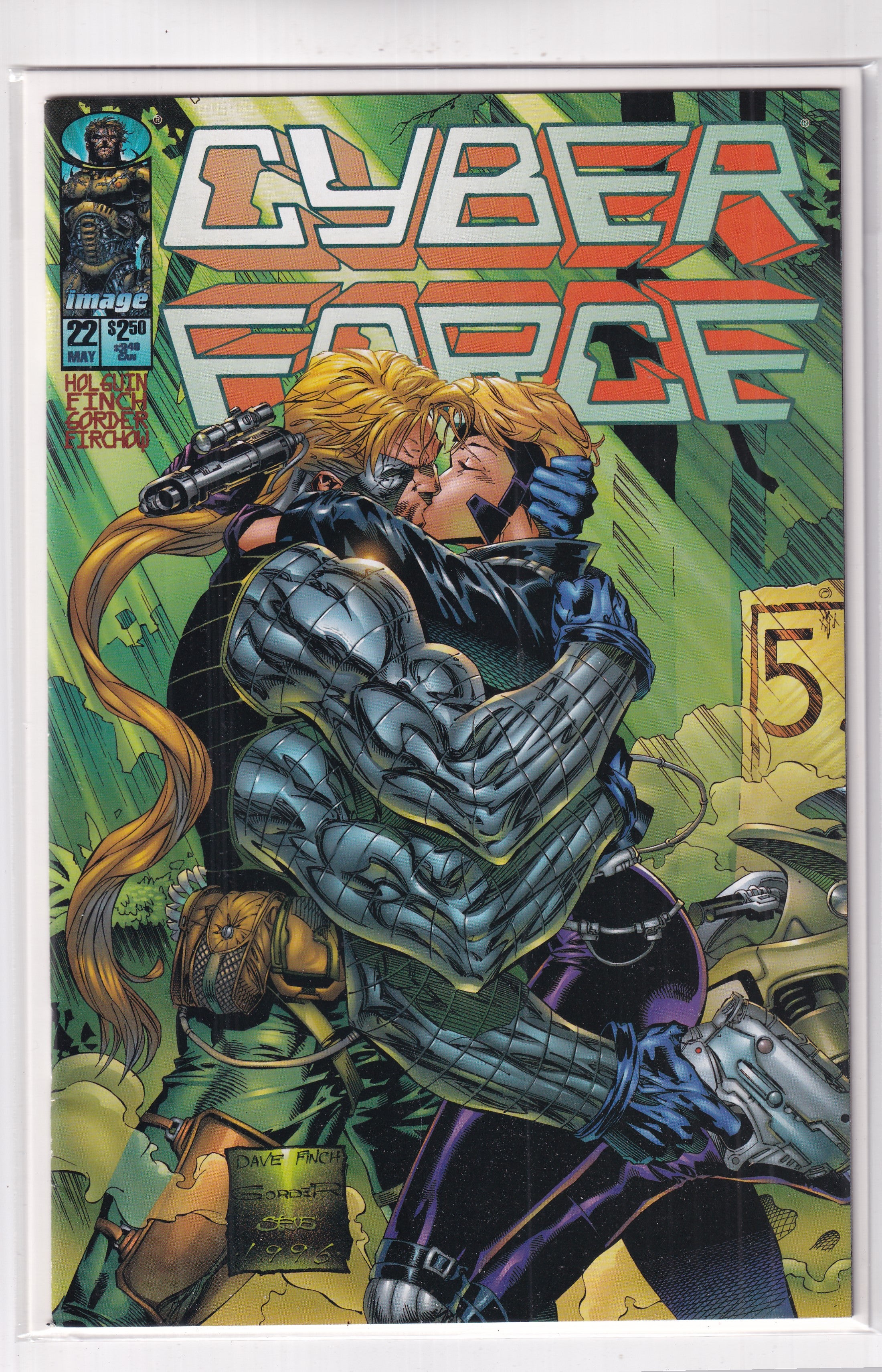 CYBER FORCE #22 - Slab City Comics 