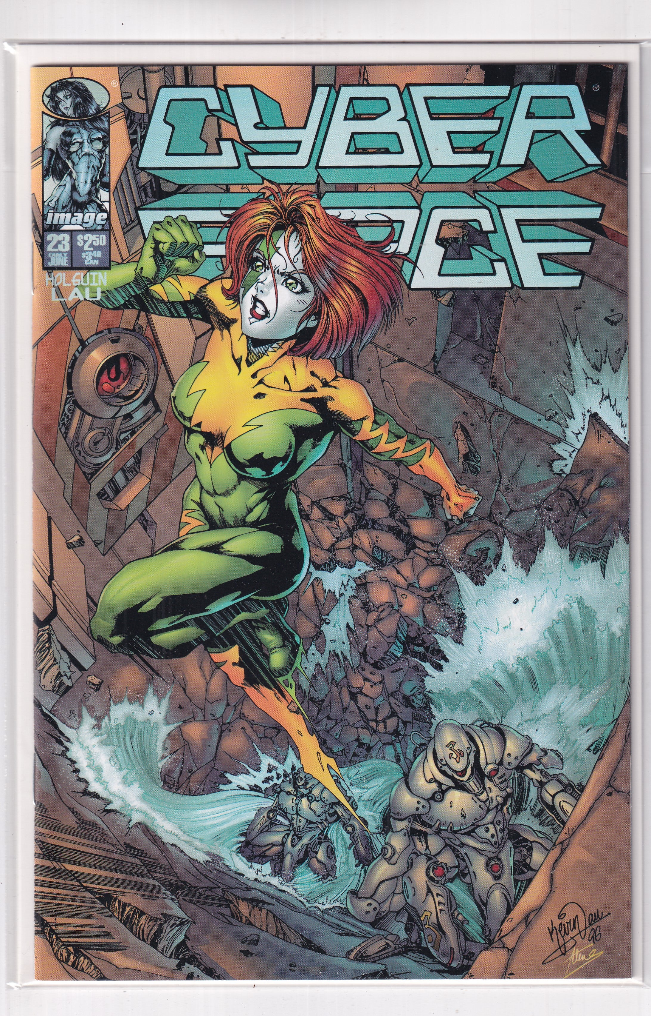 CYBER FORCE #23 - Slab City Comics 