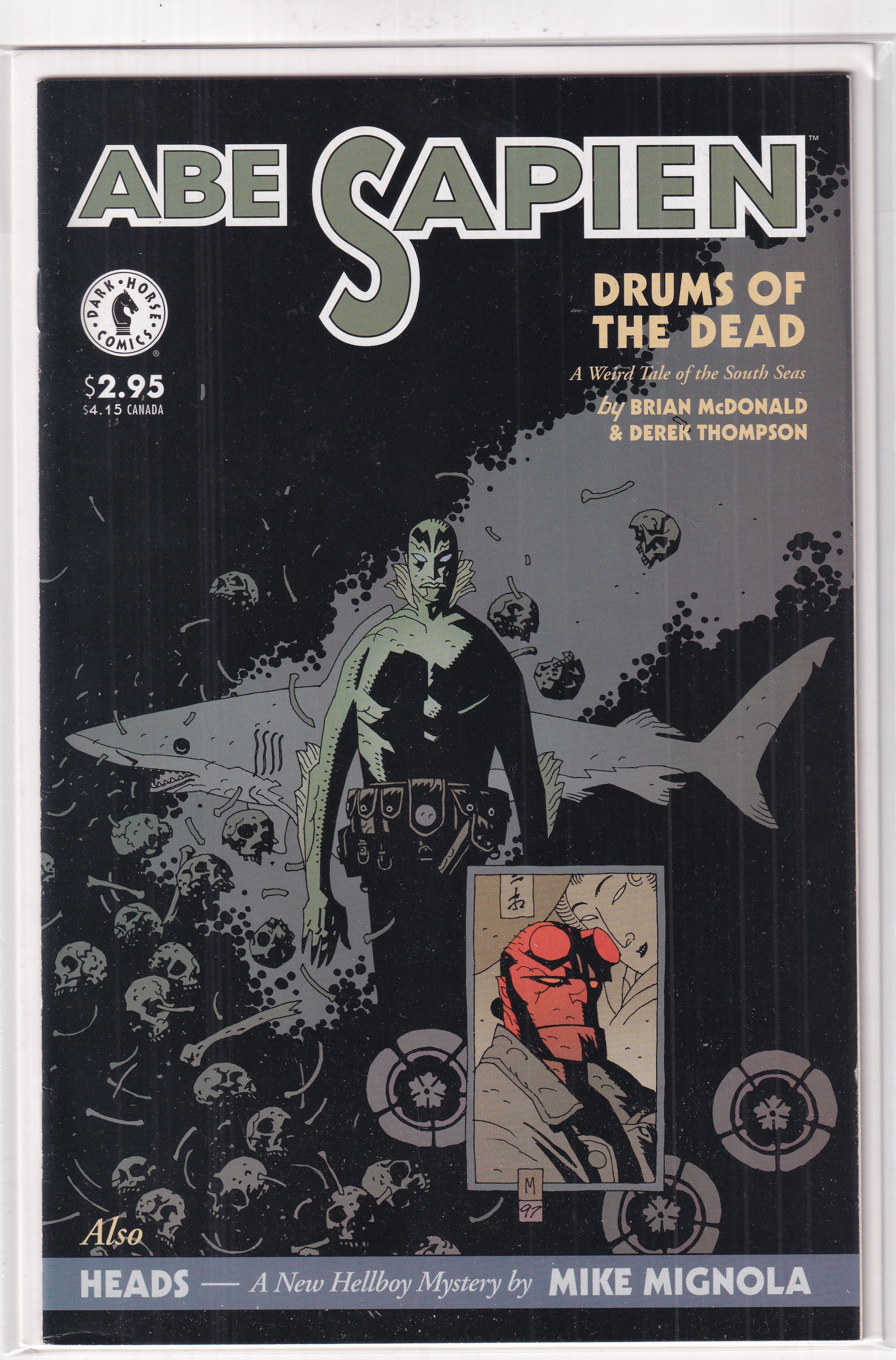 ABE SAPIEN DRUMS OF THE DEAD - Slab City Comics 