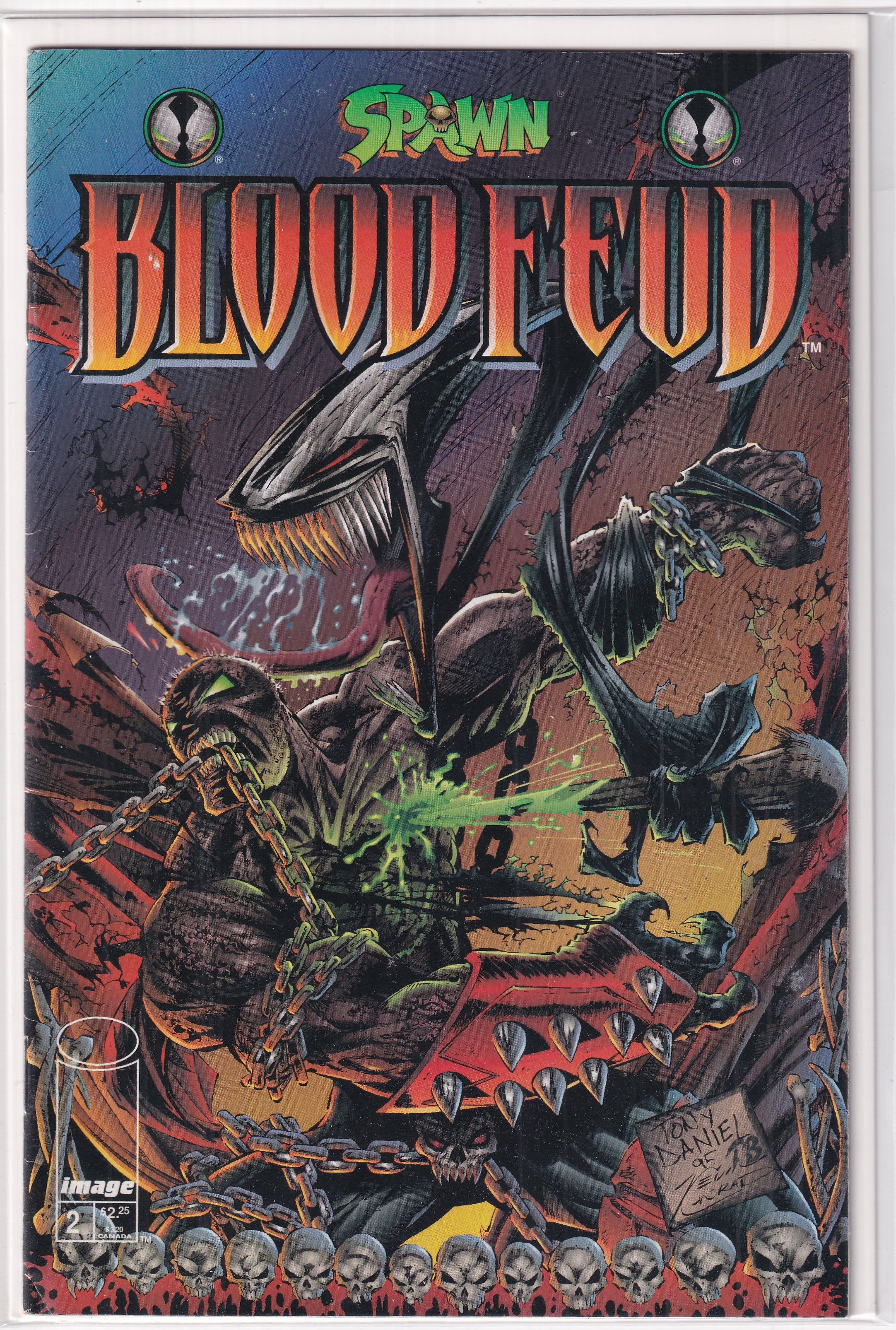 SPAWN BLOOD FEUD #2 - Slab City Comics 