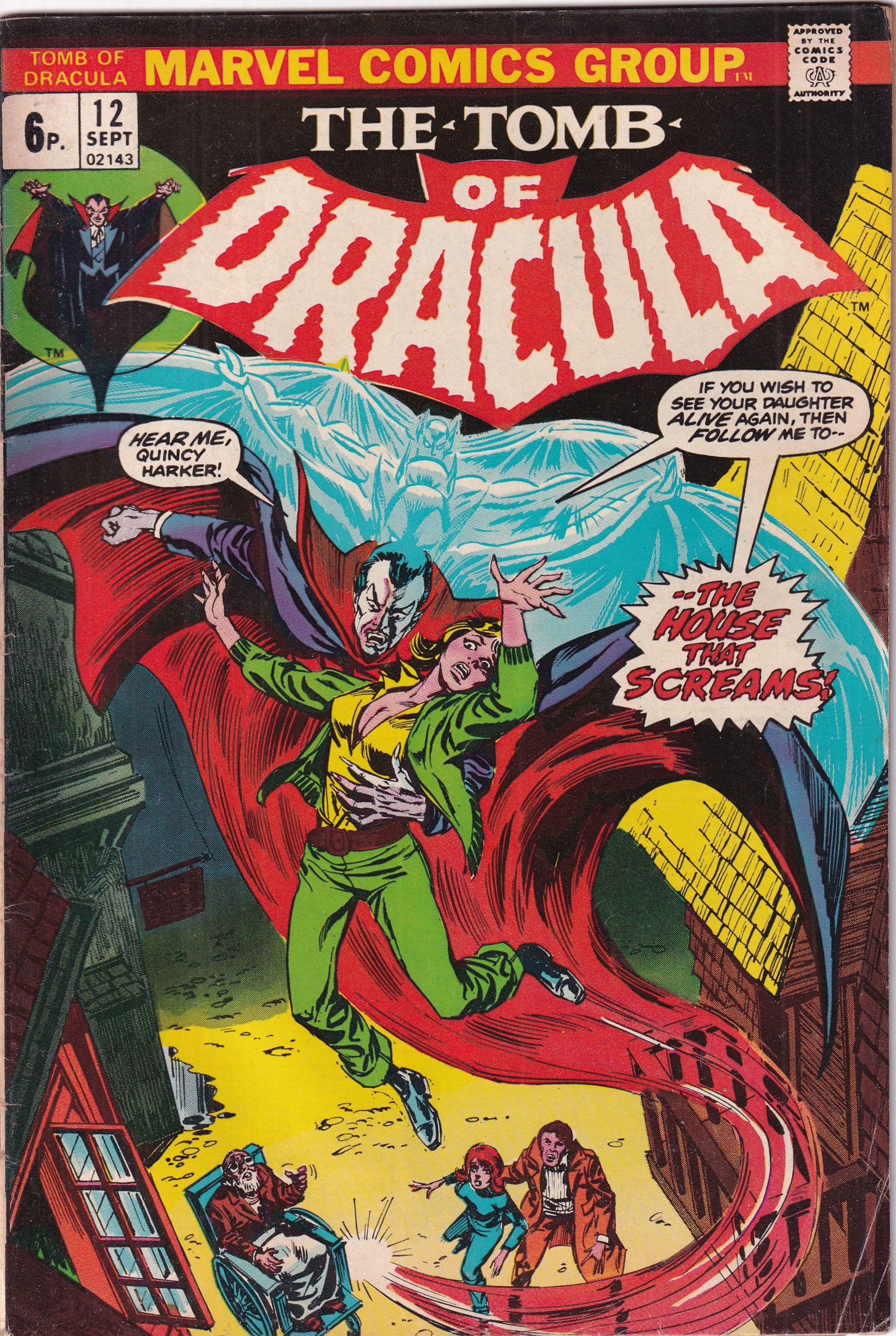 TOMB OF DRACULA #12 - Slab City Comics 