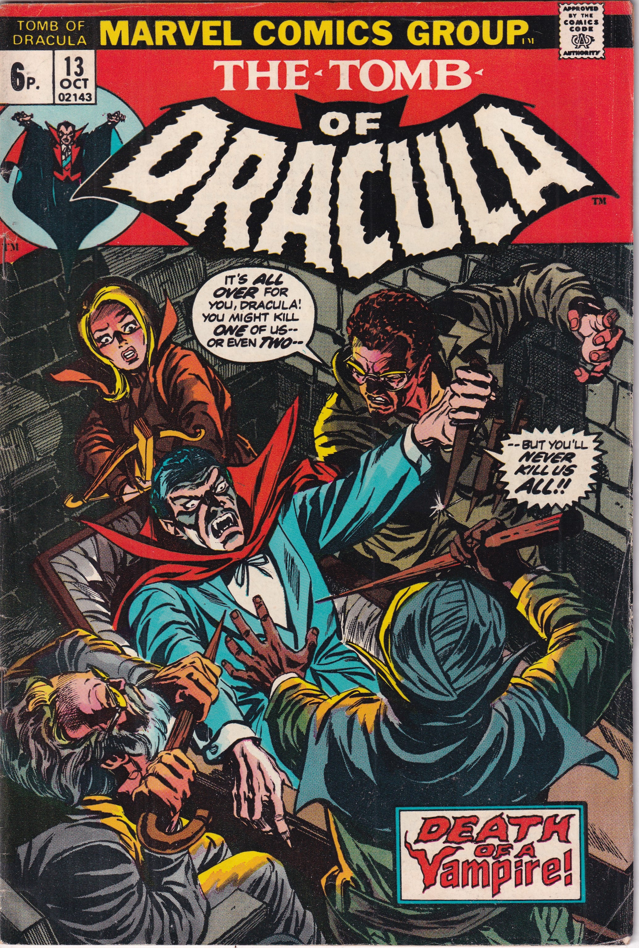 TOMB OF DRACULA #13 - Slab City Comics 