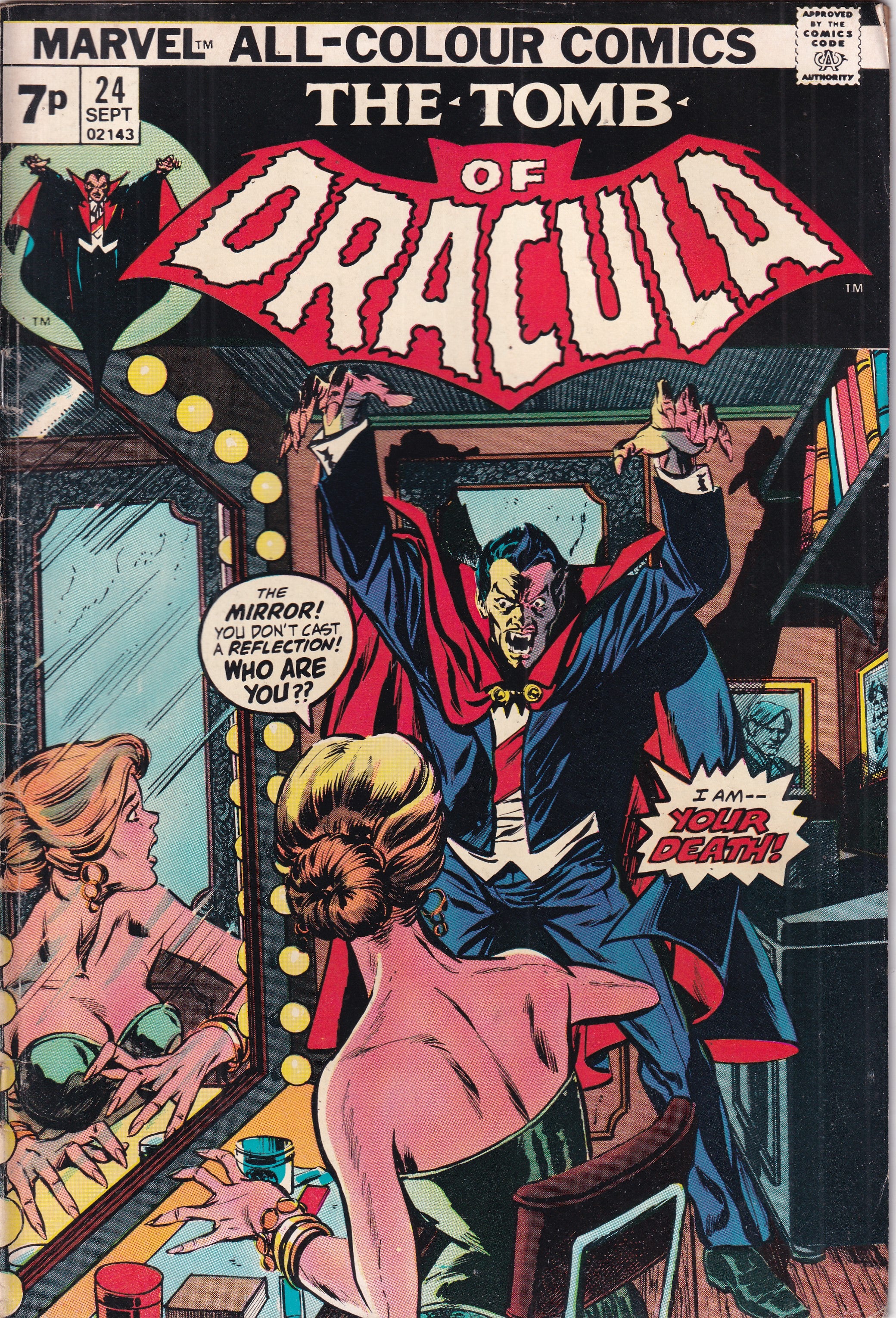 TOMB OF DRACULA #24 - Slab City Comics 