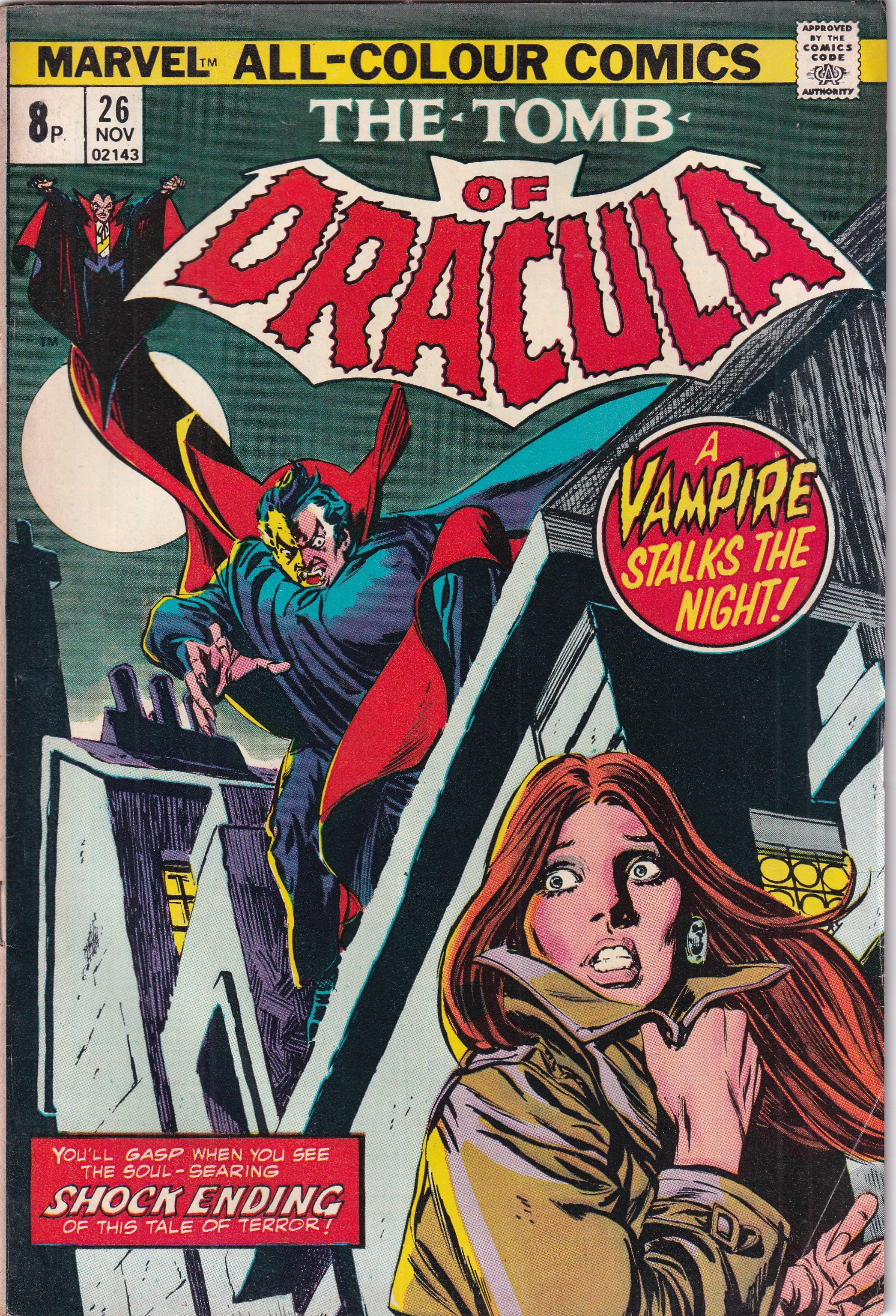 TOMB OF DRACULA #26 - Slab City Comics 