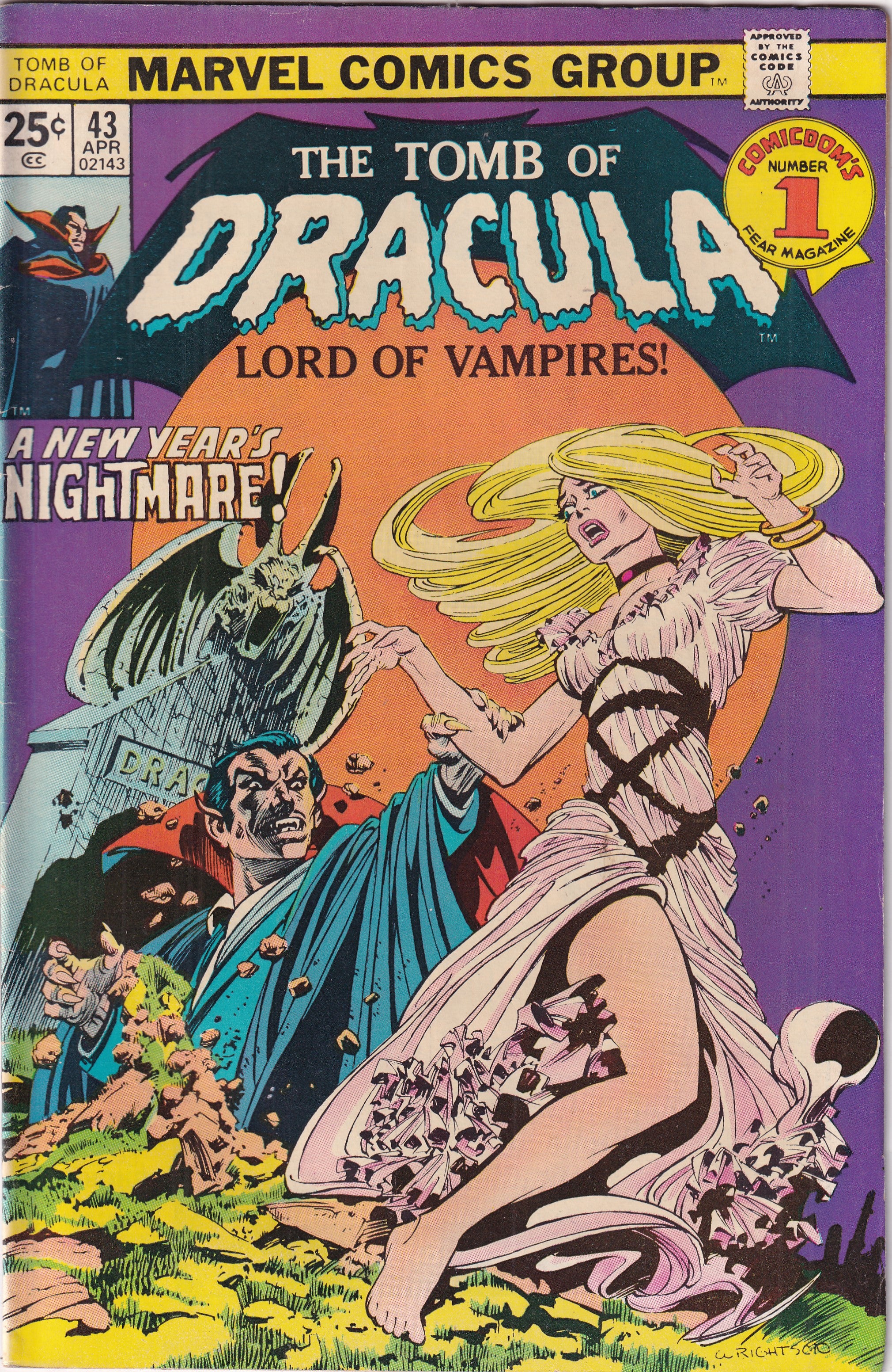 TOMB OF DRACULA #43 - Slab City Comics 