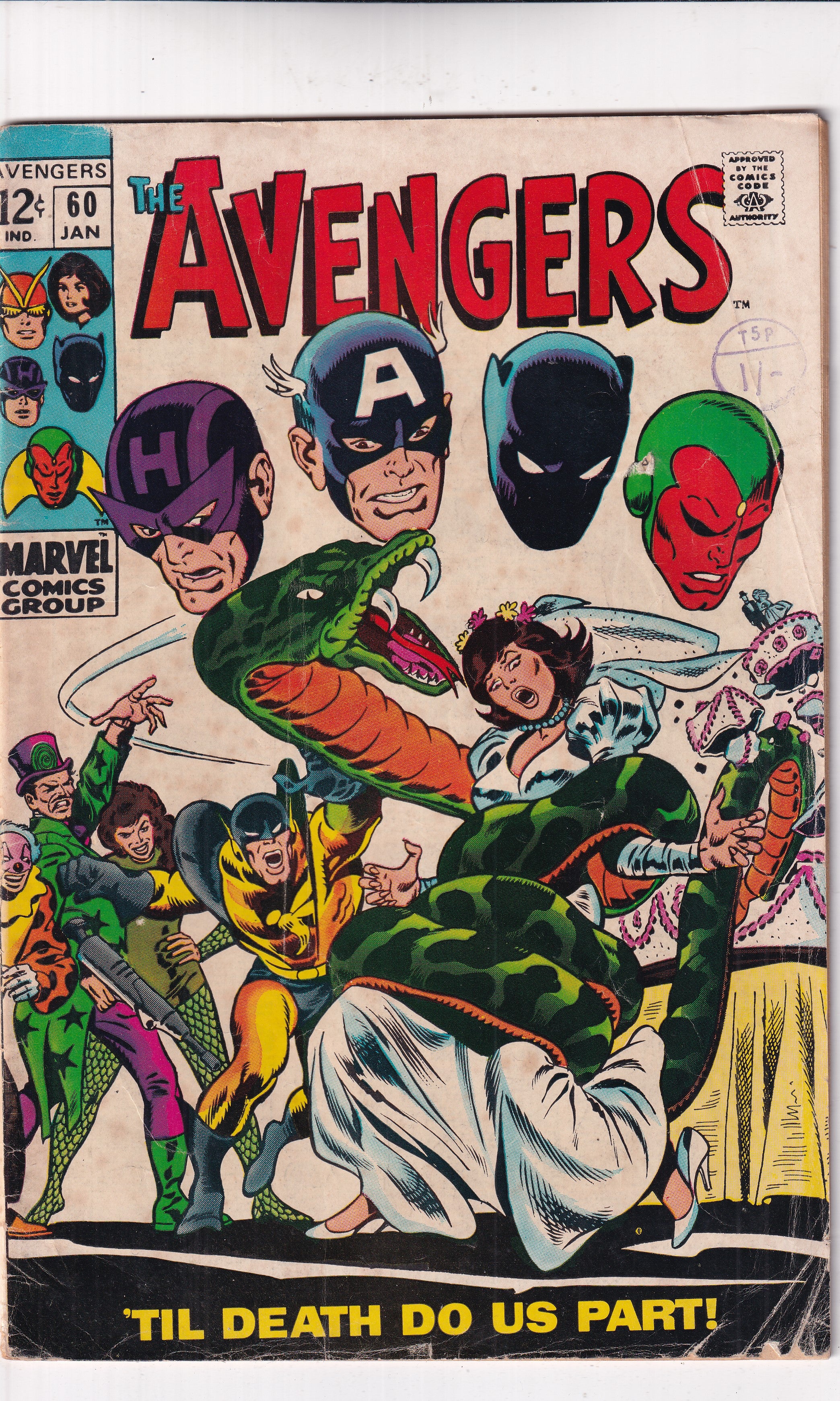 AVENGERS #60 - Slab City Comics 