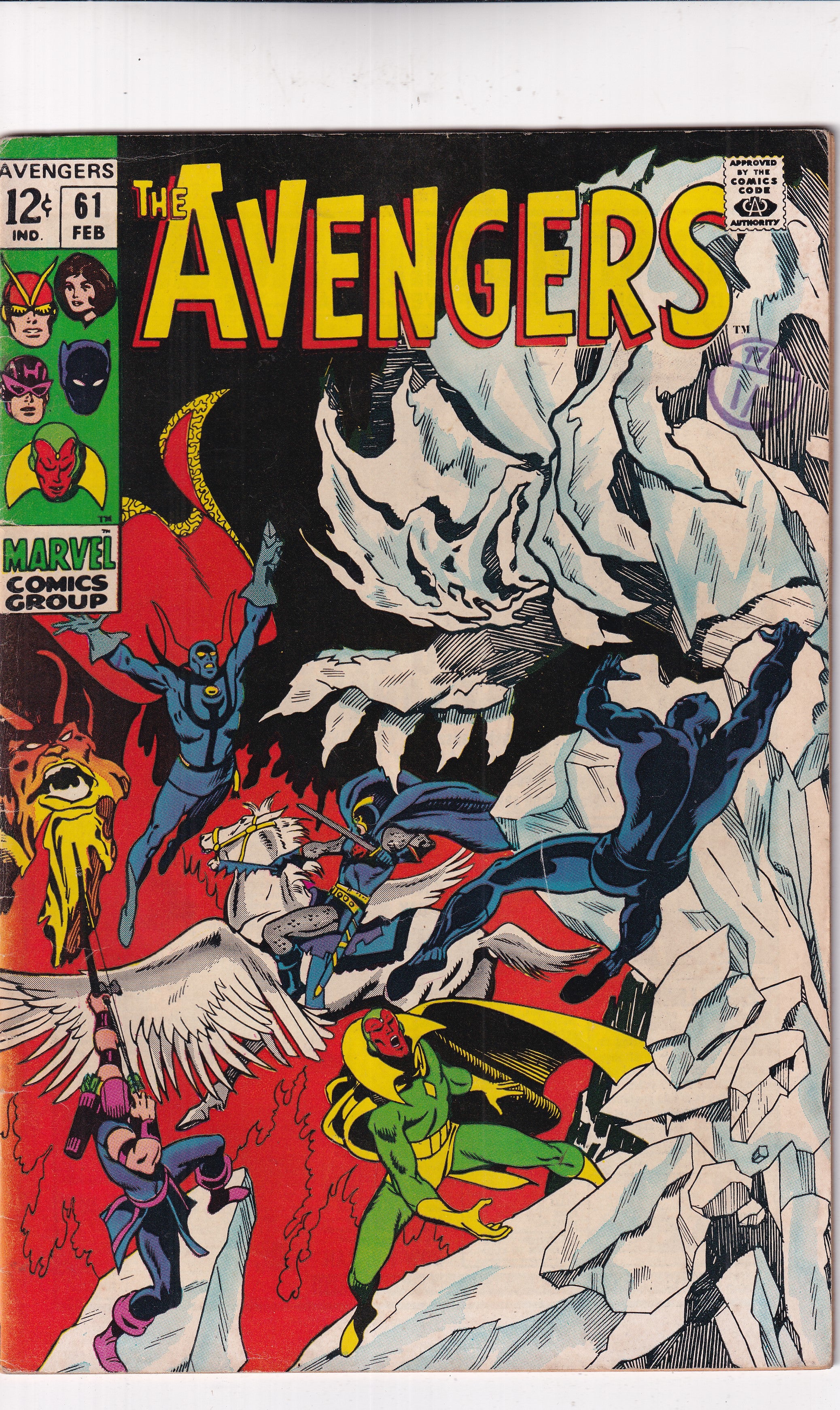 AVENGERS #61 - Slab City Comics 