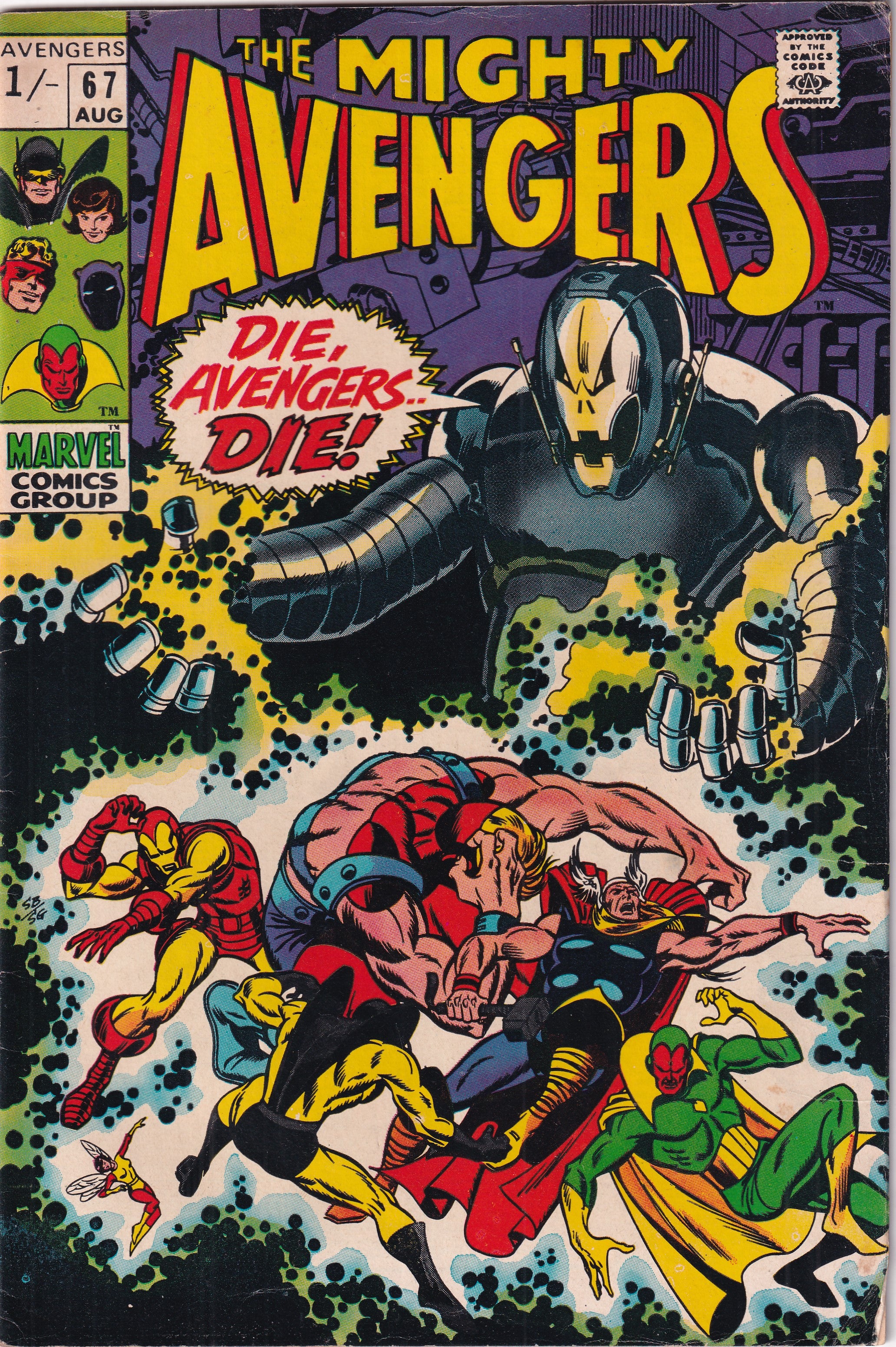 AVENGERS #67 - Slab City Comics 