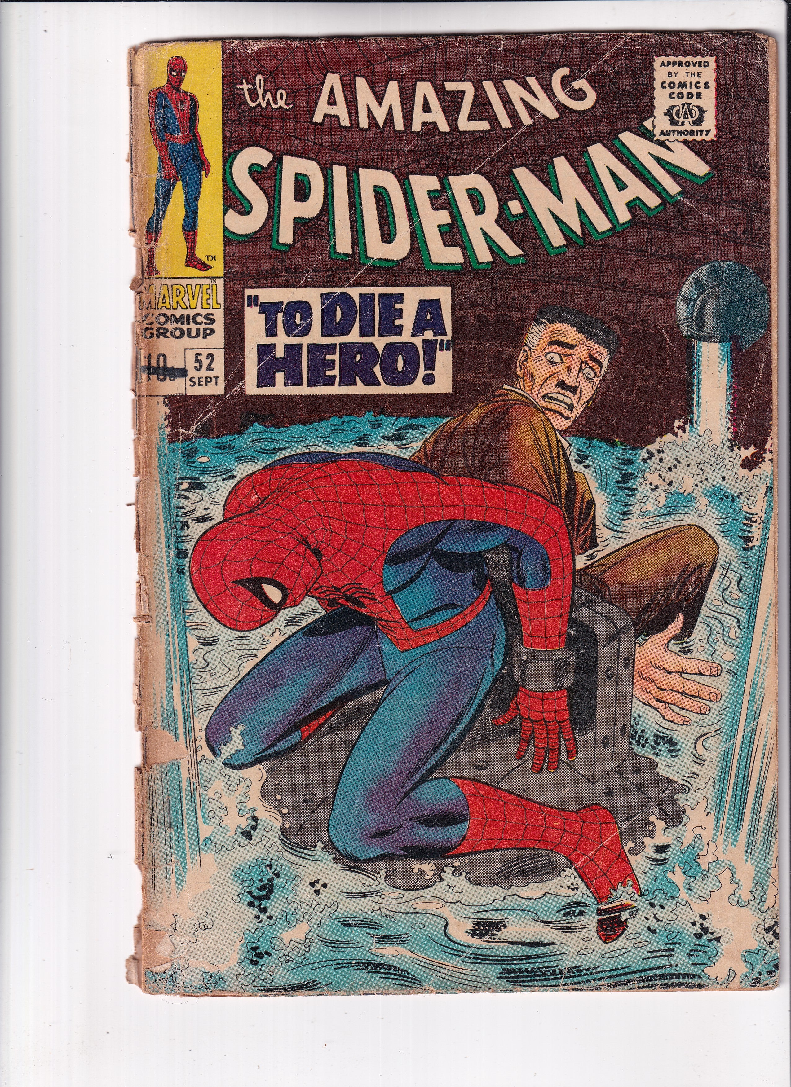 Amazing Spider-Man #52 (DETACHED COVER) - Slab City Comics 
