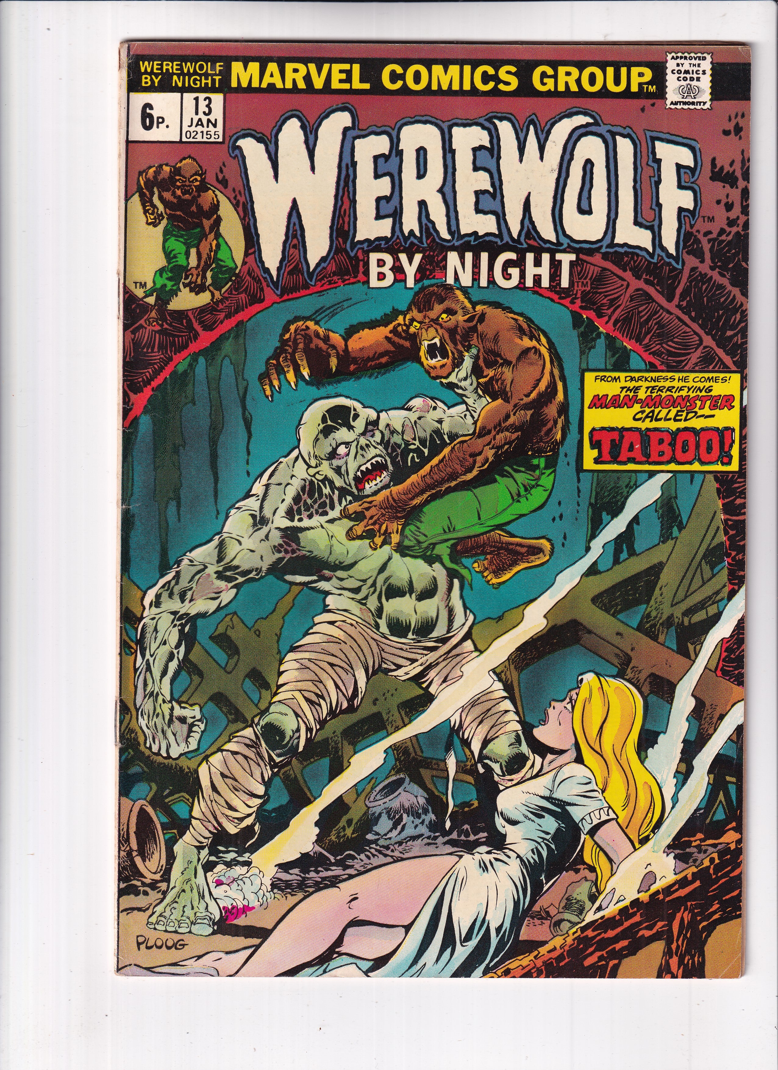 Werewolf By Night #13 - Slab City Comics 
