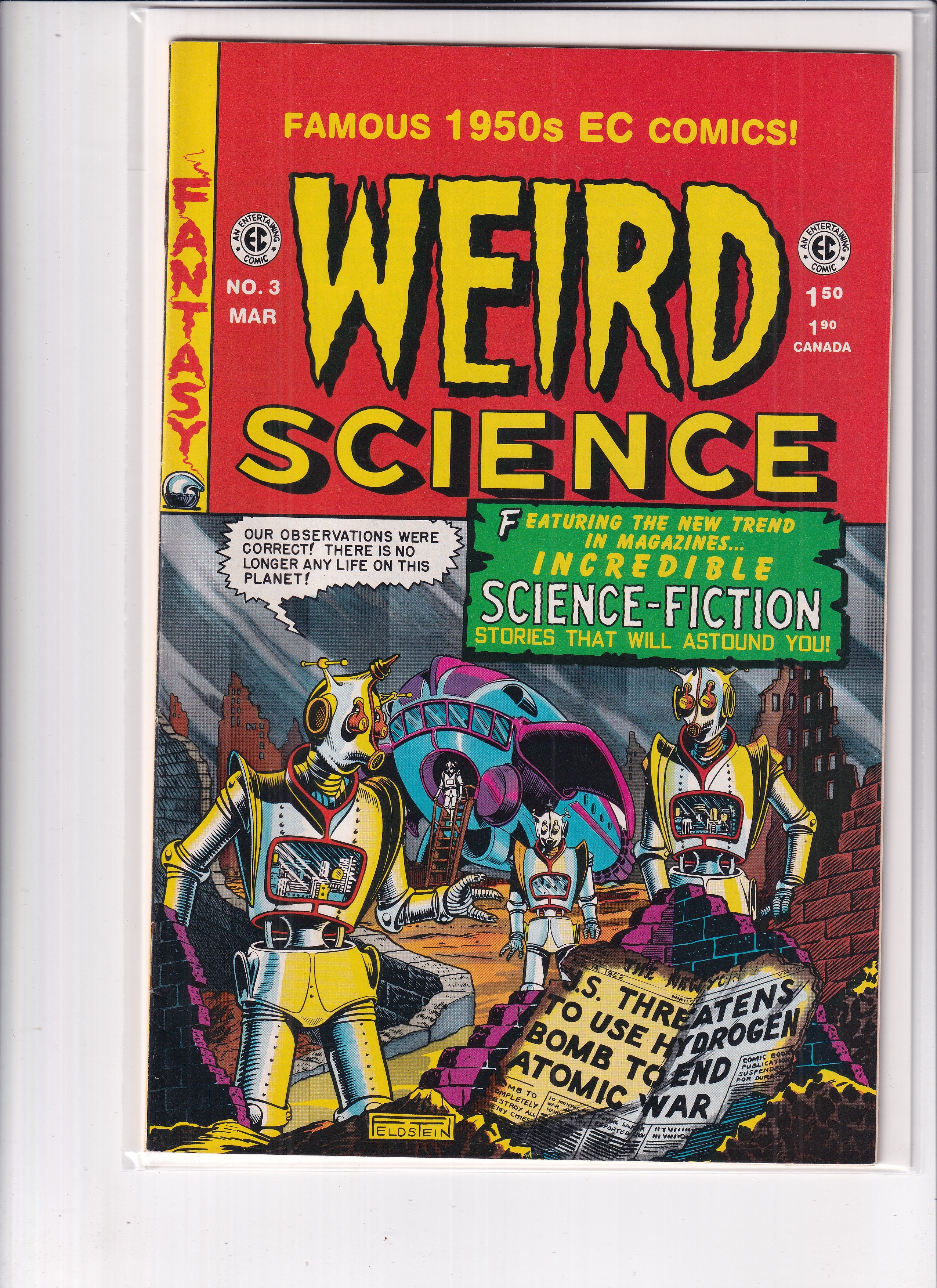 Weird Science #3 - Slab City Comics 