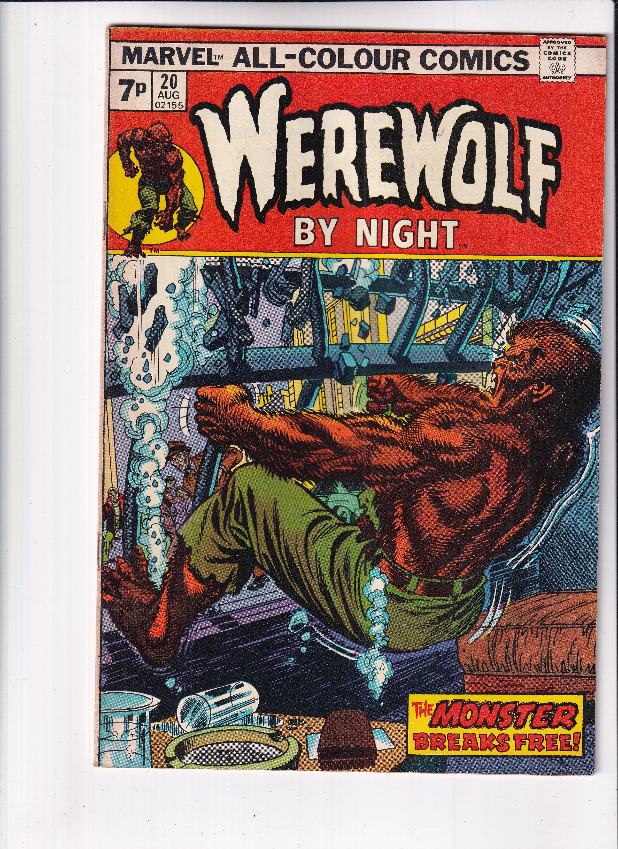 Werewolf By Night #20 - Slab City Comics 