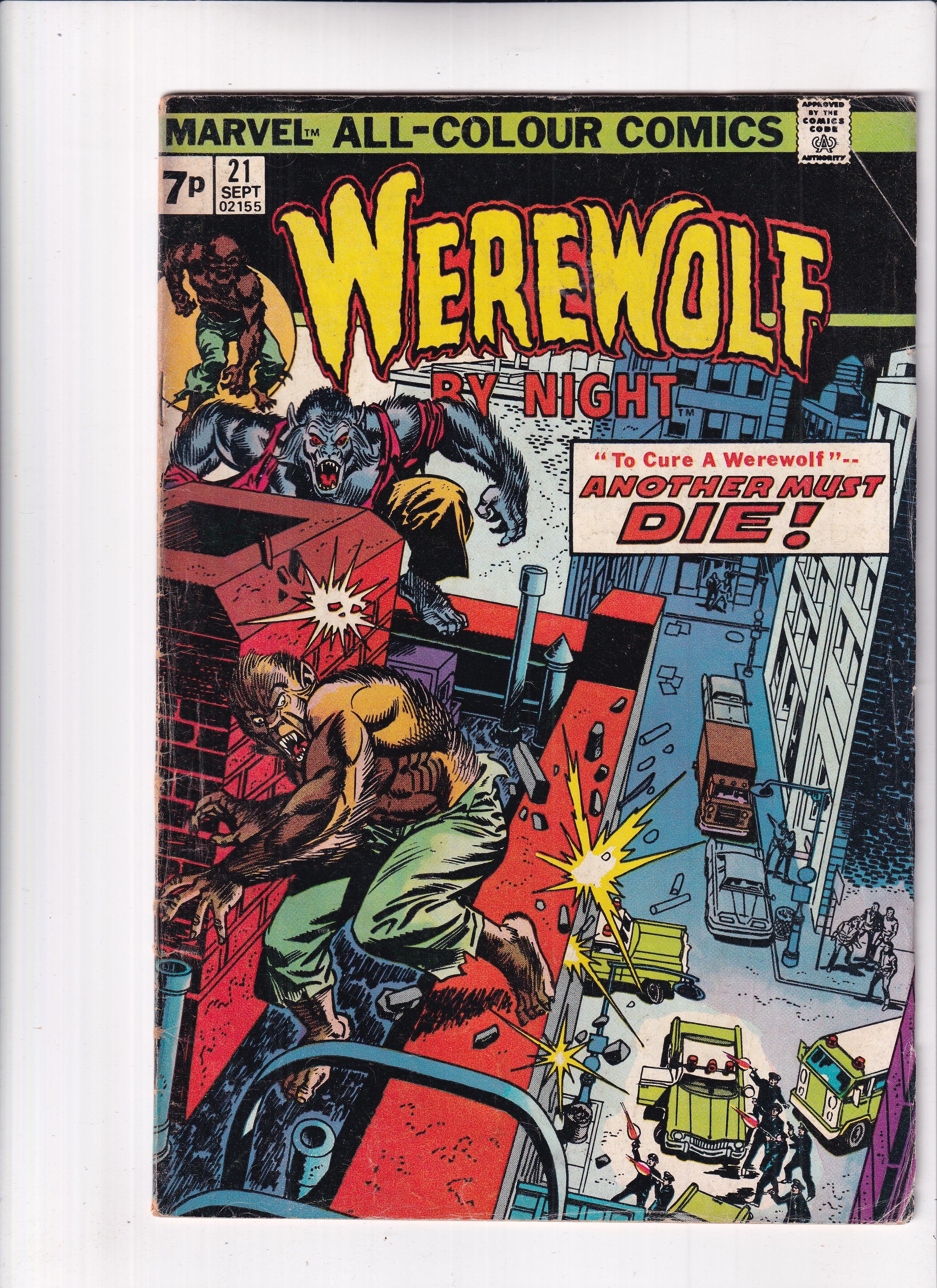 Werewolf By Night #21 - Slab City Comics 