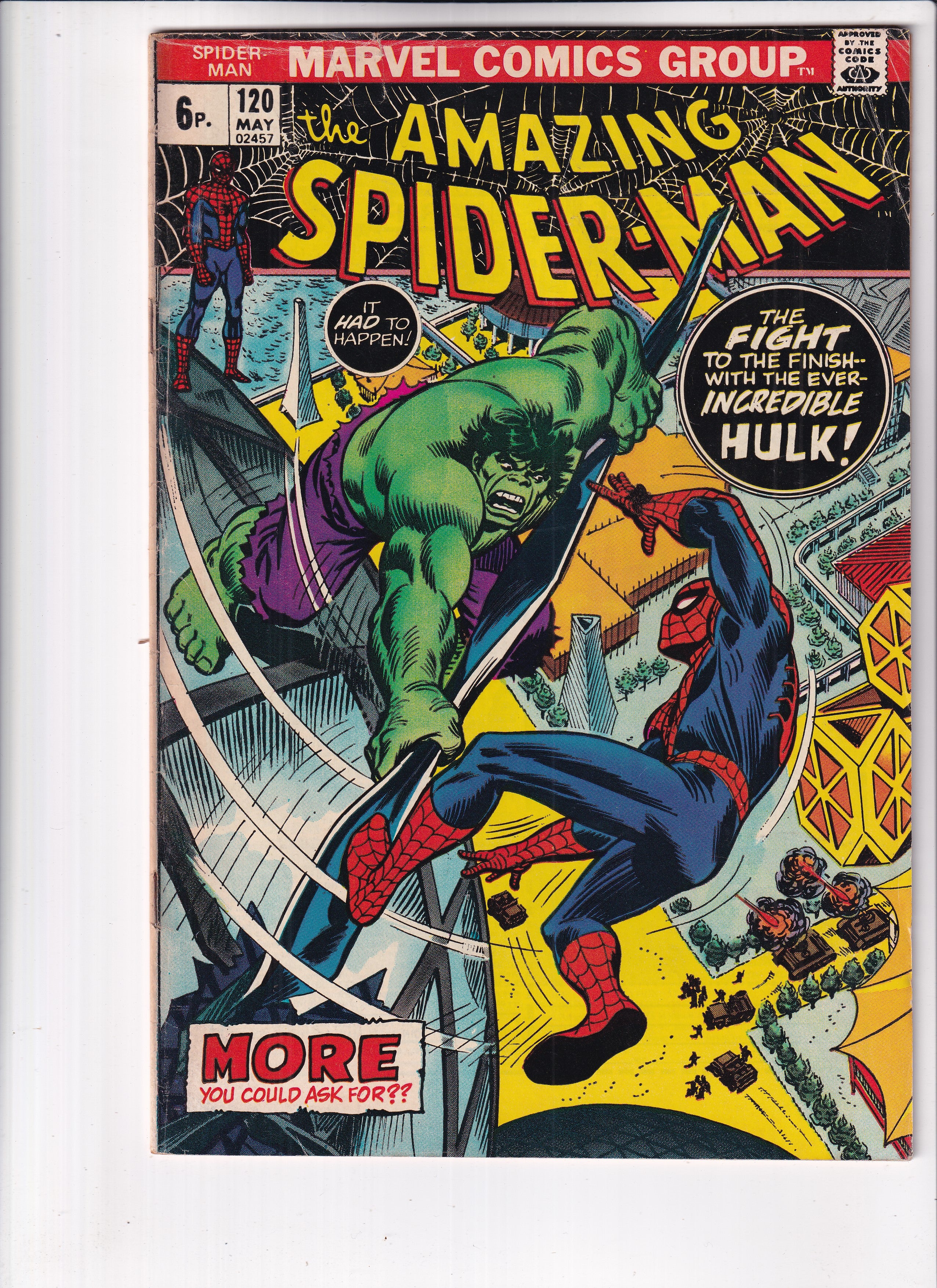 Amazing Spider-Man #120 - Slab City Comics 