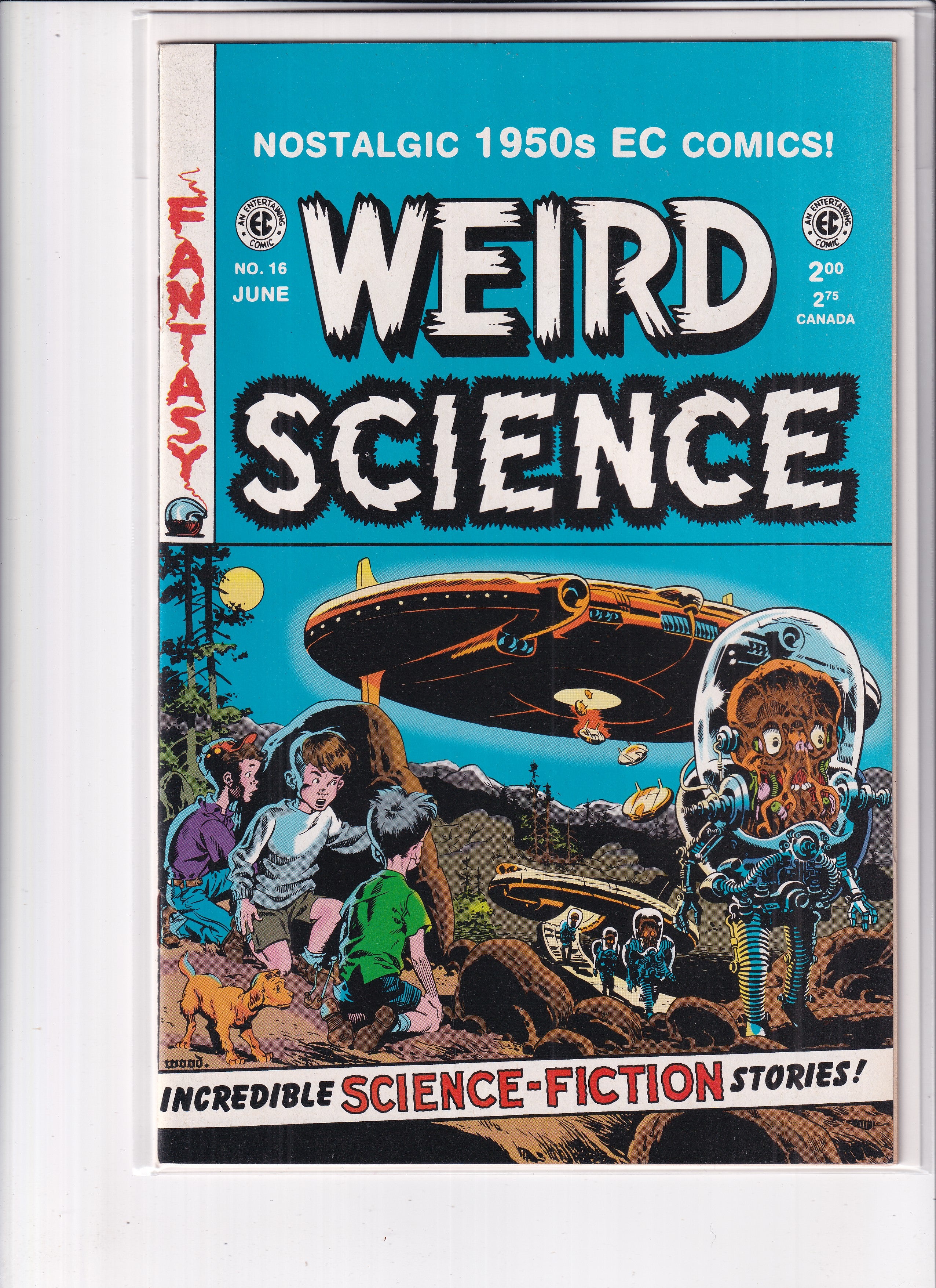 Weird Science #16 EC Comic - Slab City Comics 