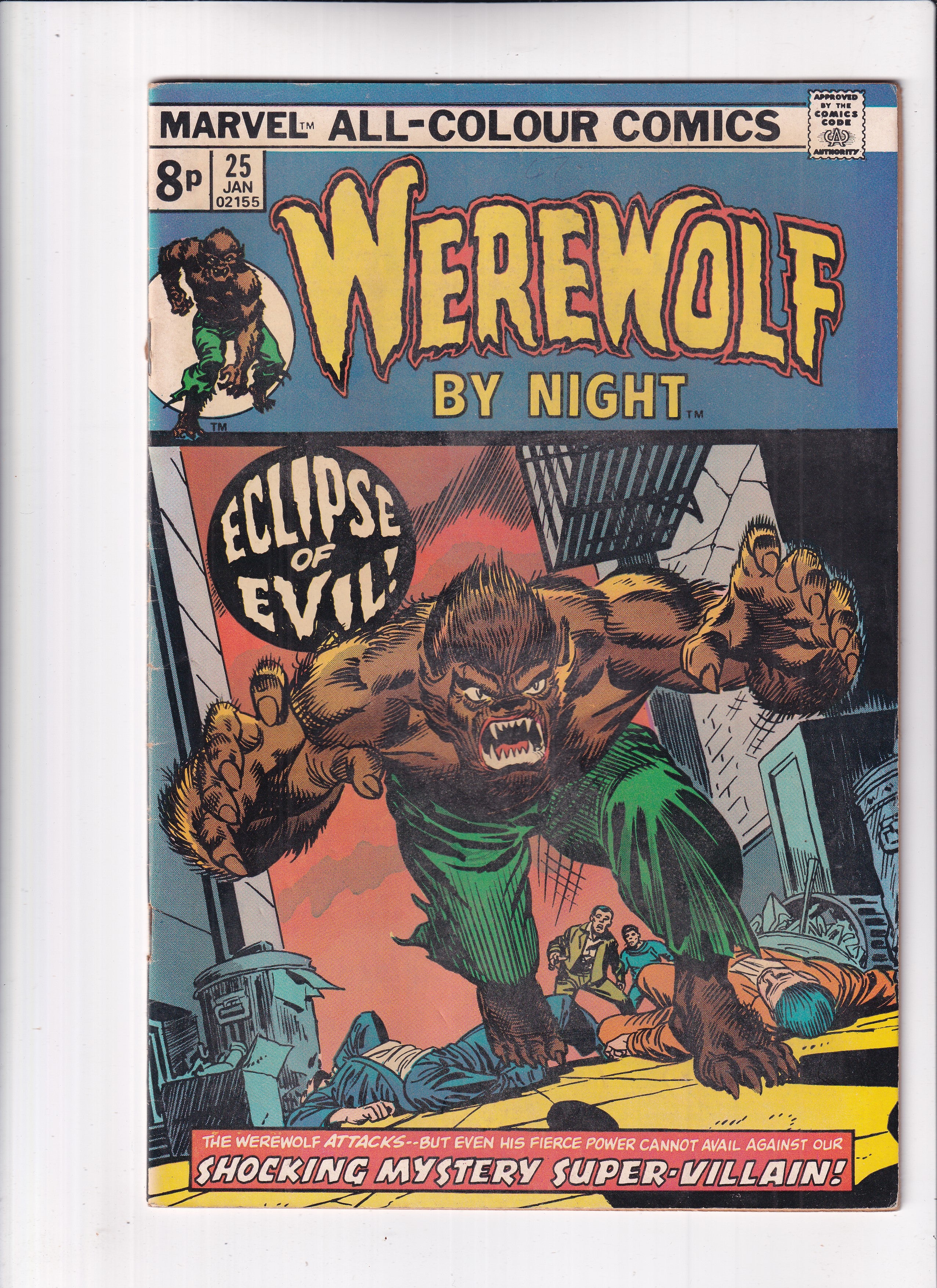 Werewolf By Night #25 - Slab City Comics 