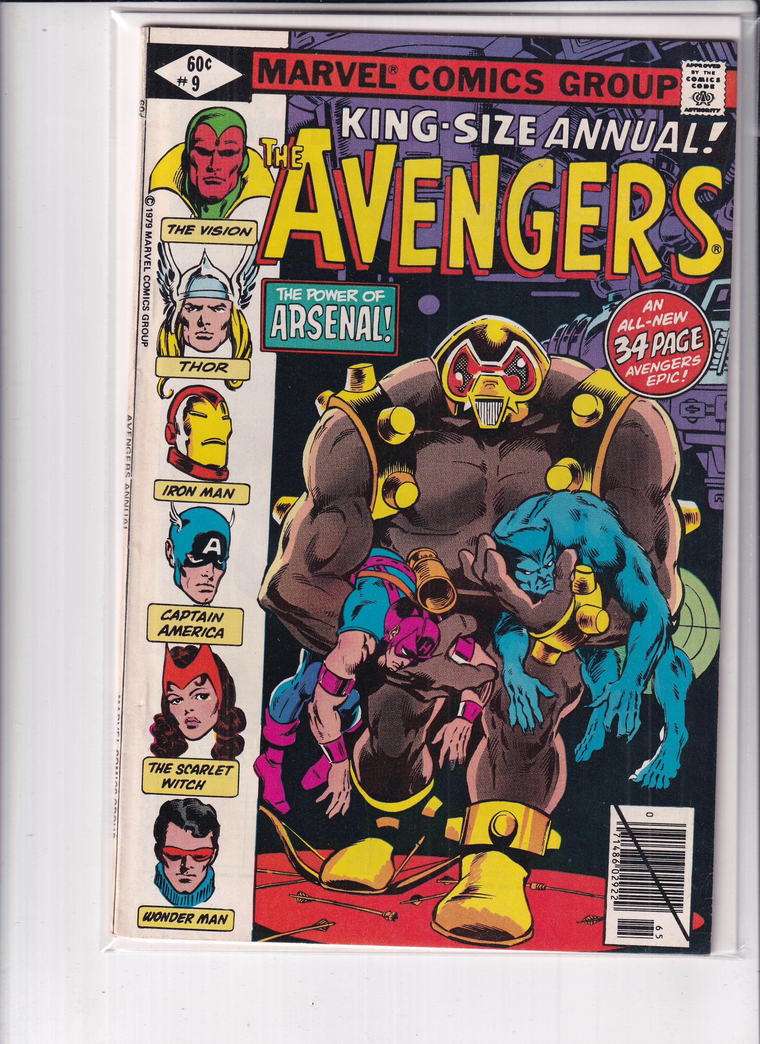 Avengers Annual #9 - Slab City Comics 