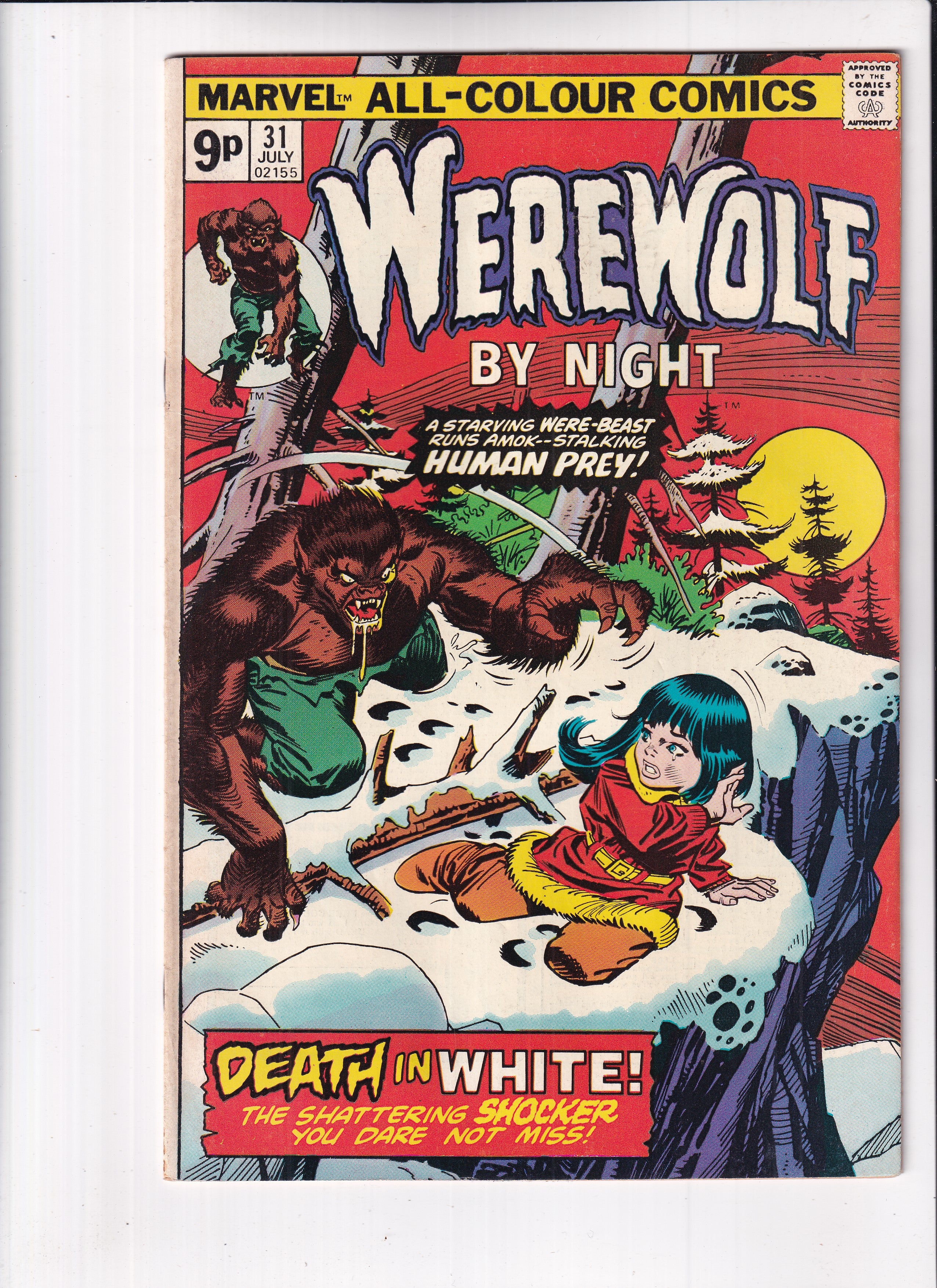Werewolf By Night #31 - Slab City Comics 