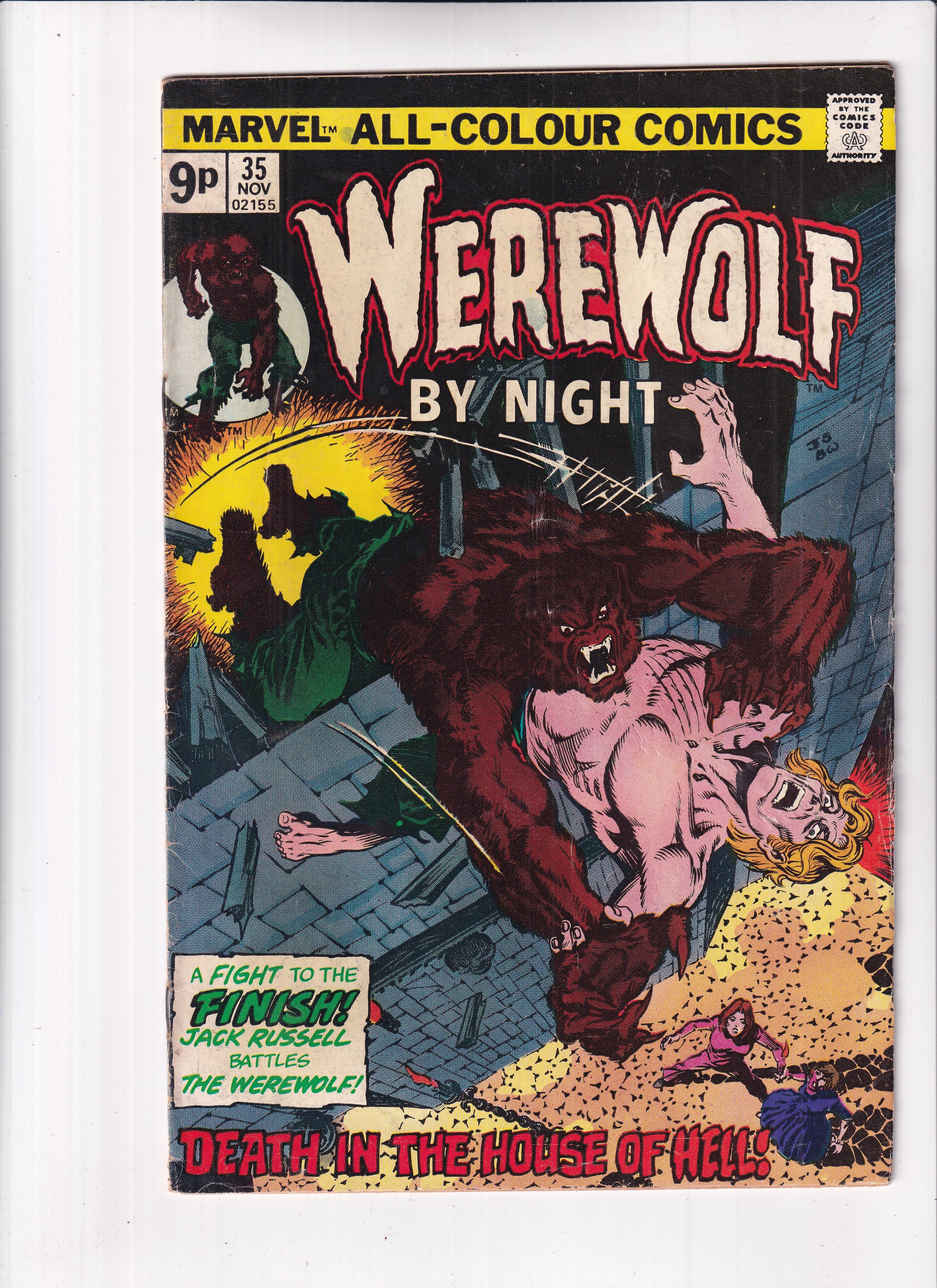 Werewolf By Night #35 - Slab City Comics 