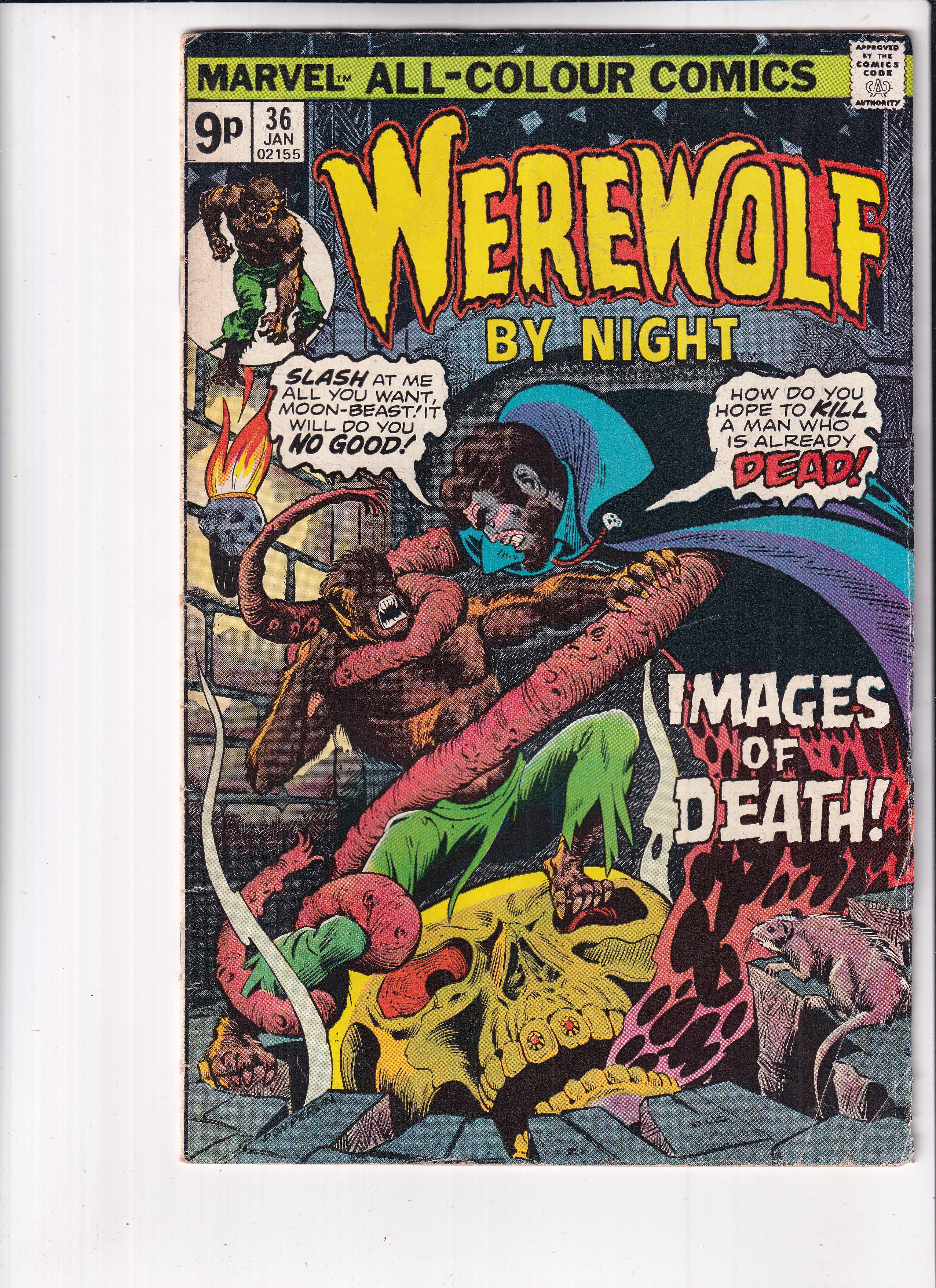 Werewolf By Night #36 - Slab City Comics 