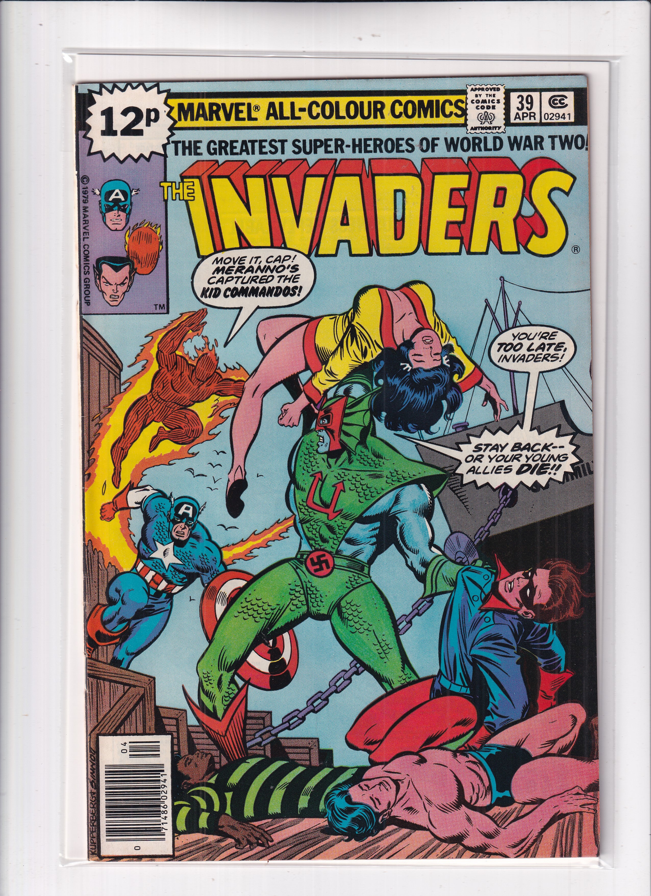 INVADERS #39 - Slab City Comics 