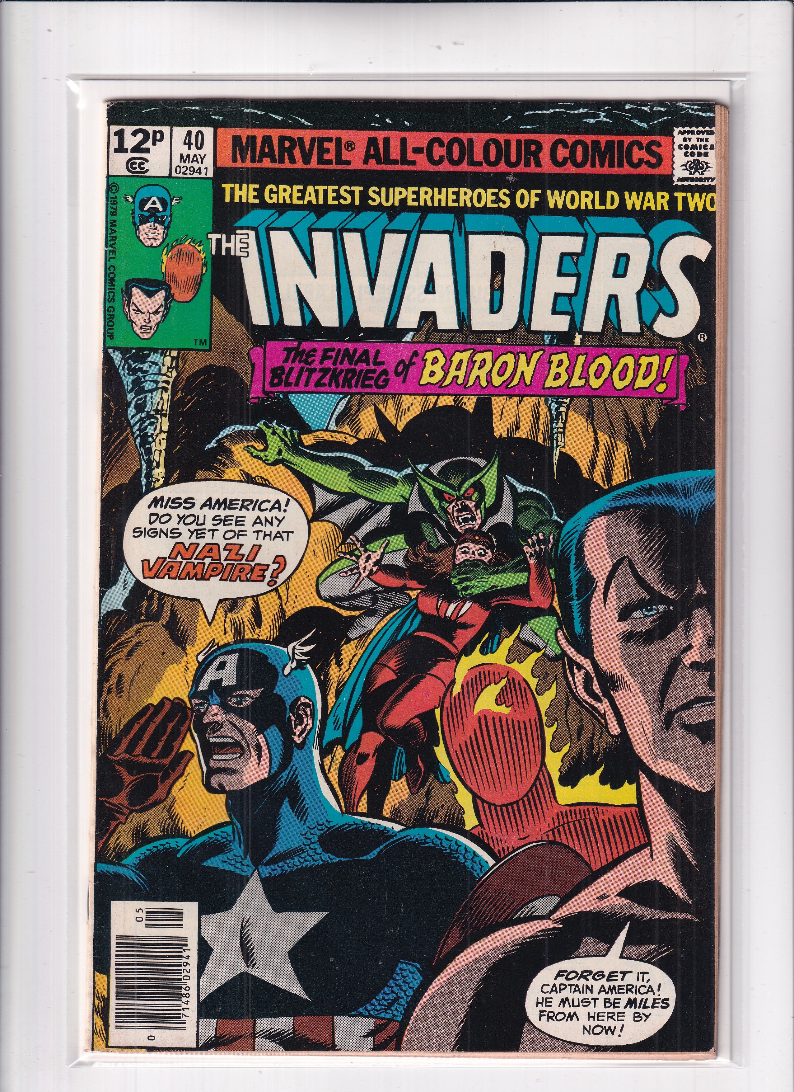 INVADERS #40 - Slab City Comics 