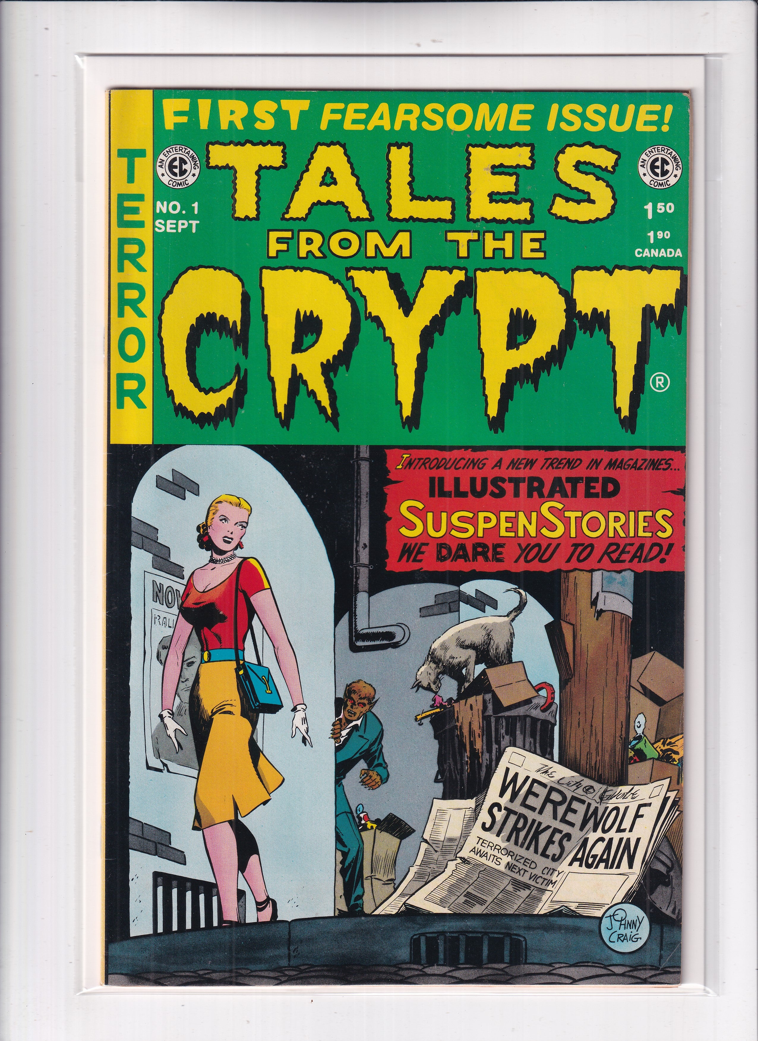 TALES FROM THE CRYPT #1 EC REPRINT - Slab City Comics 