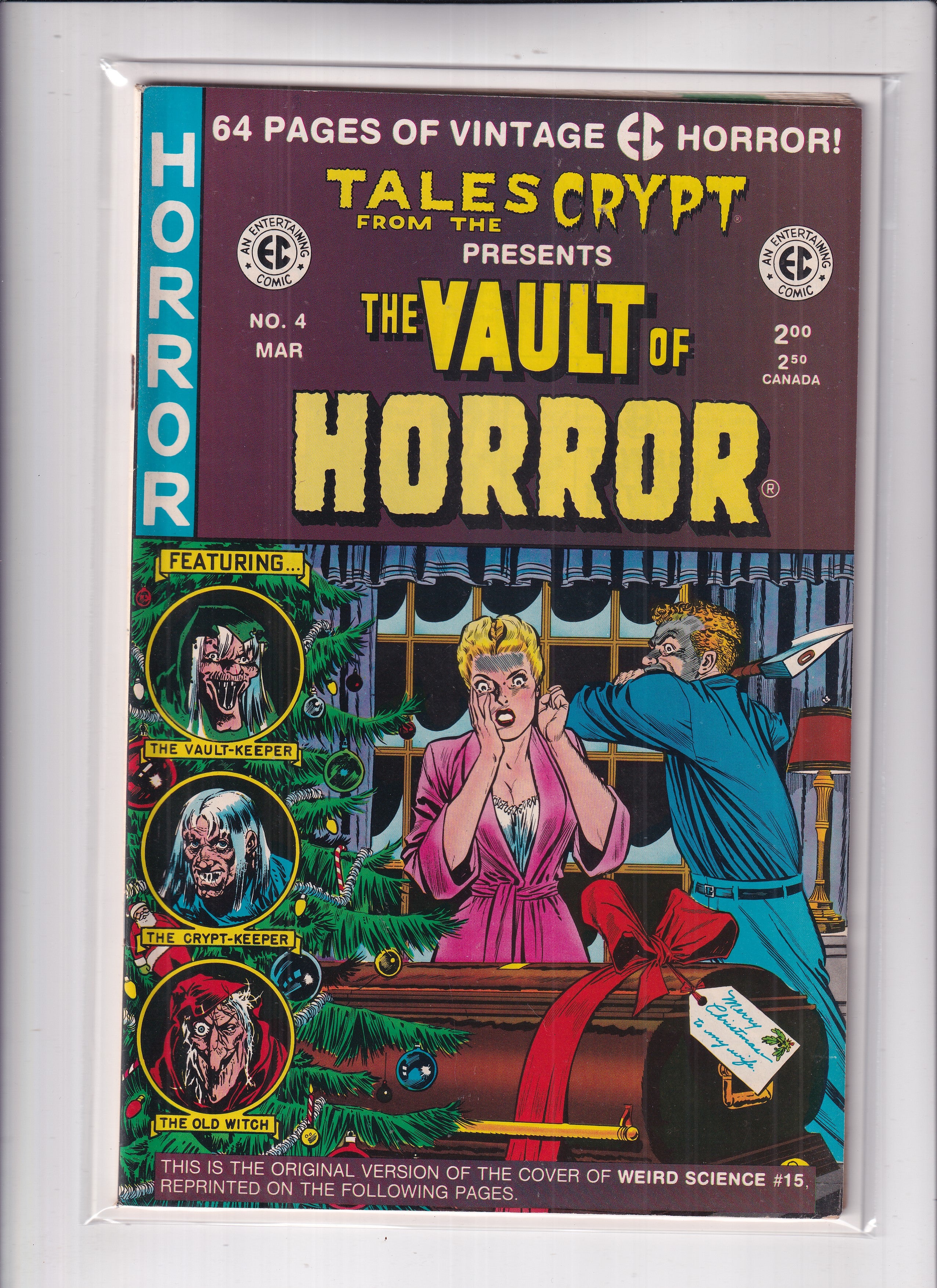 VAULT OF HORROR #4 EC REPRINT - Slab City Comics 