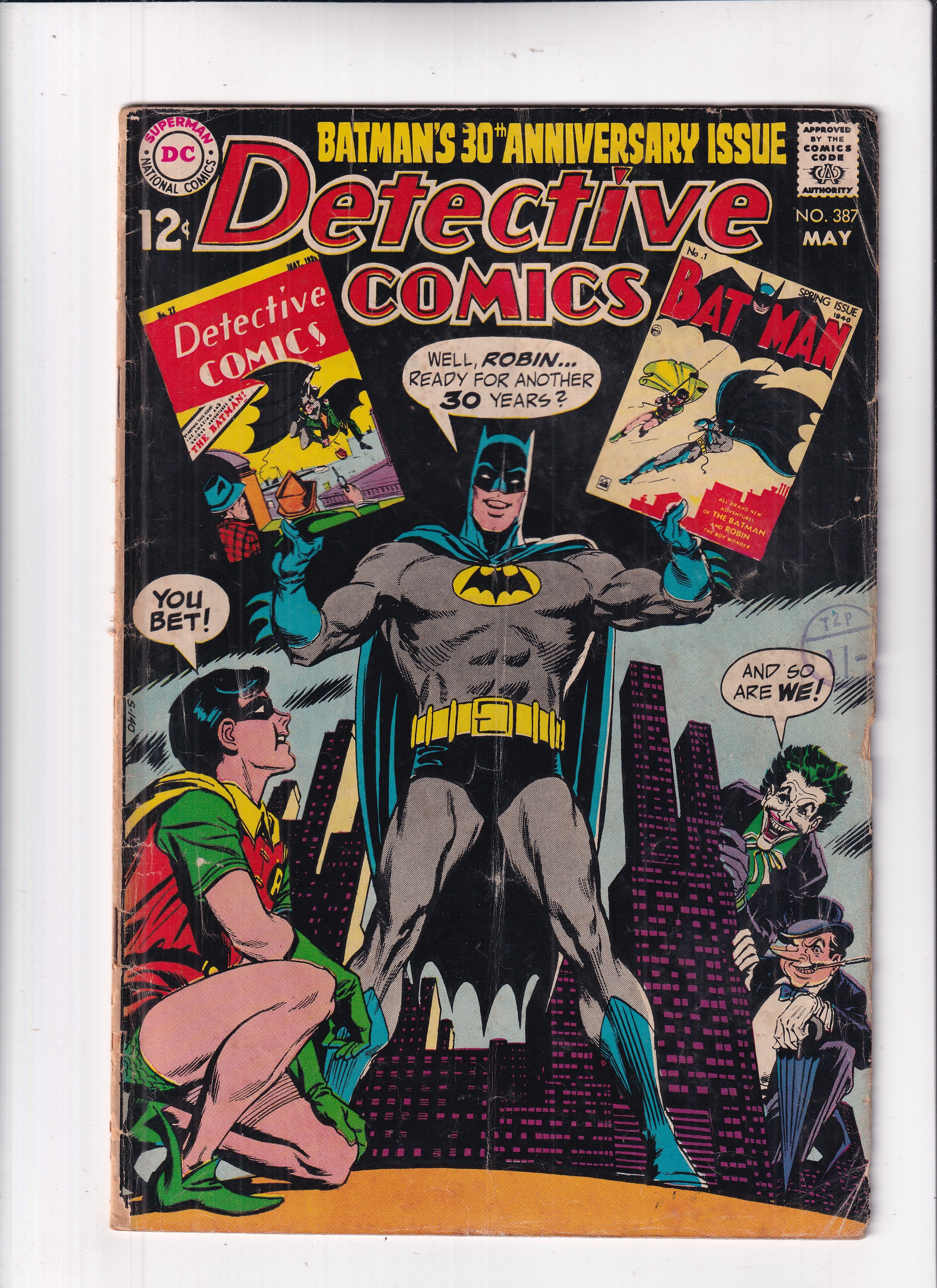 DETECTIVE COMICS #387 - Slab City Comics 