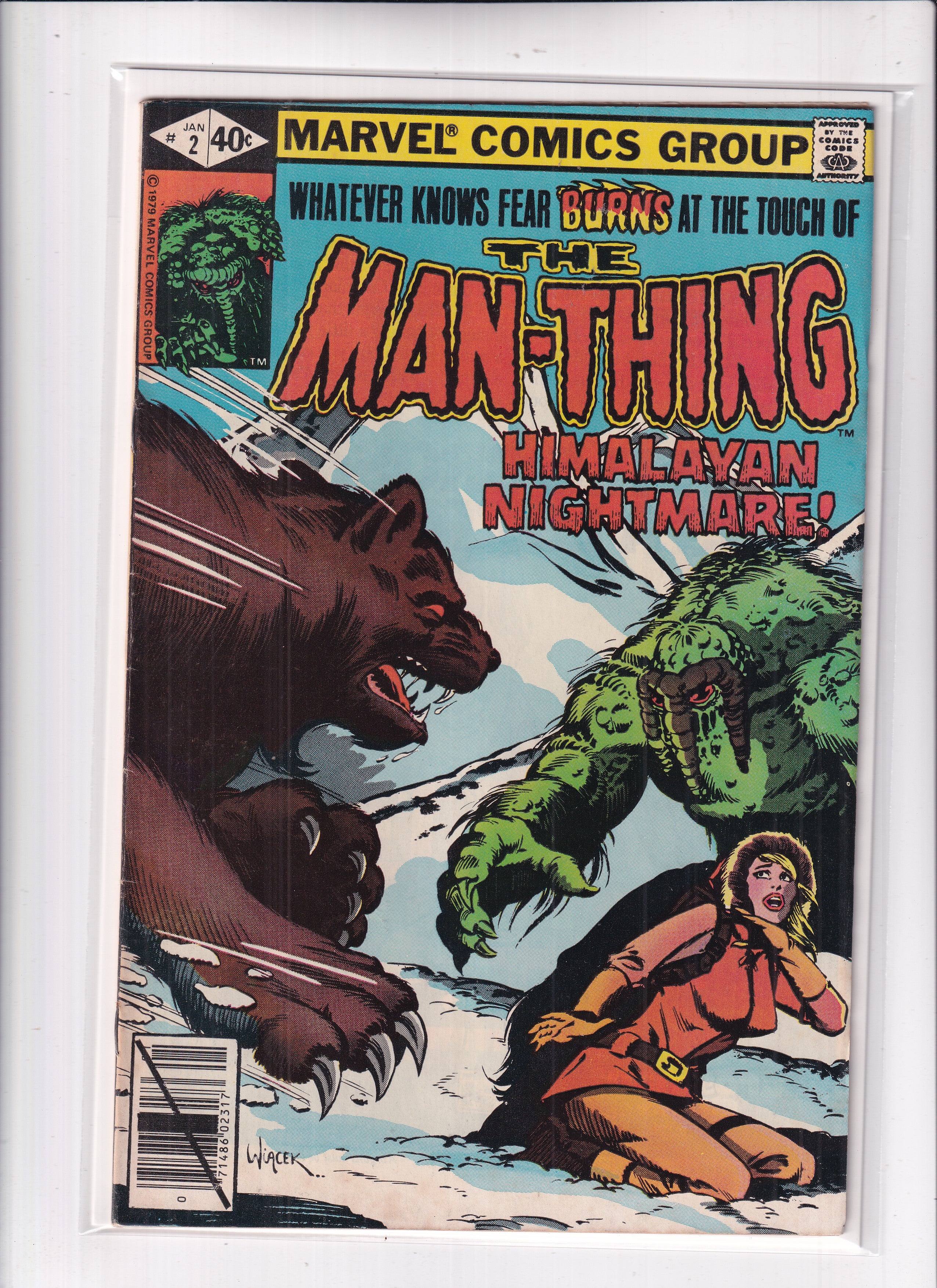 MAN-THING #2 - Slab City Comics 