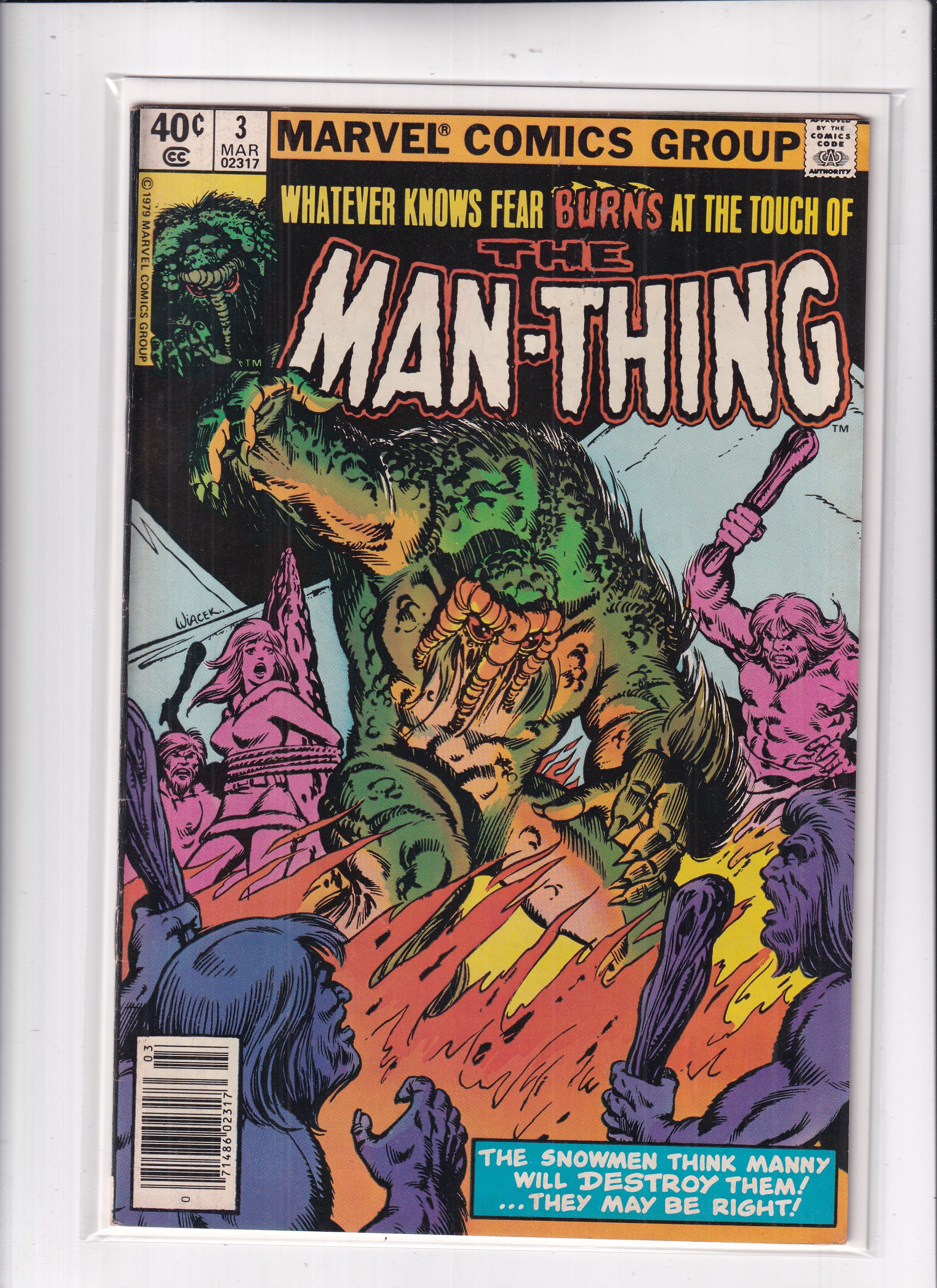 MAN-THING #3 - Slab City Comics 