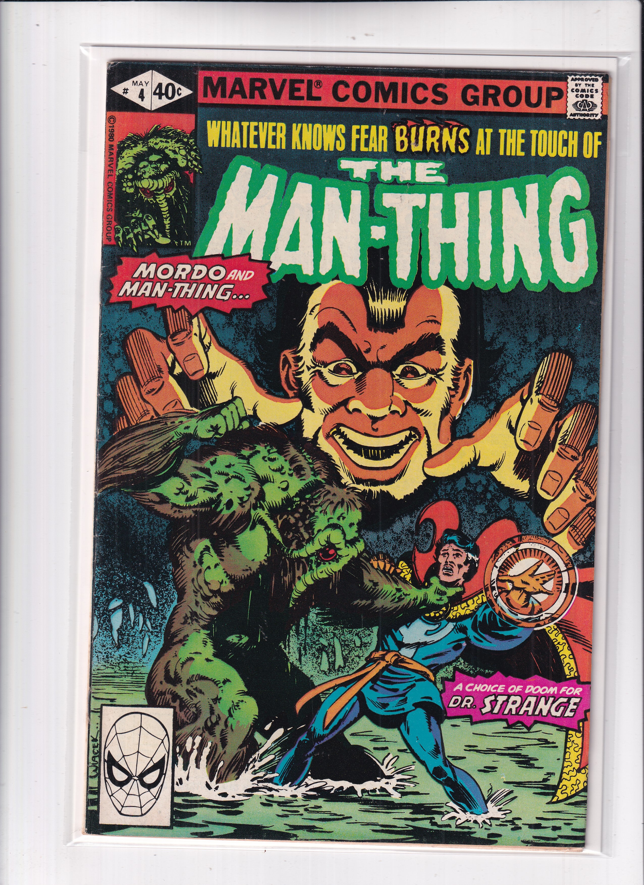 MAN-THING #4 - Slab City Comics 