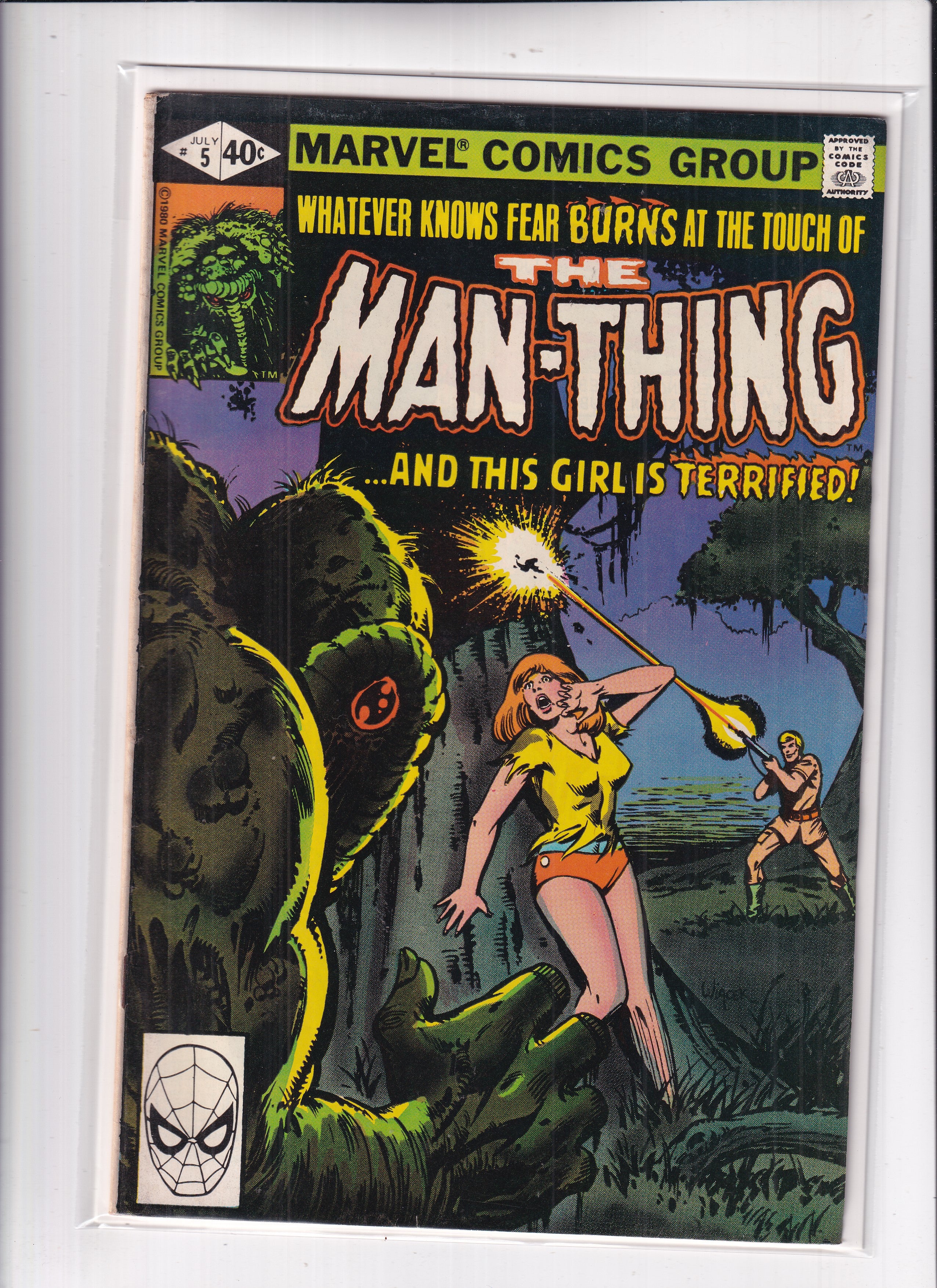 MAN-THING #5 - Slab City Comics 