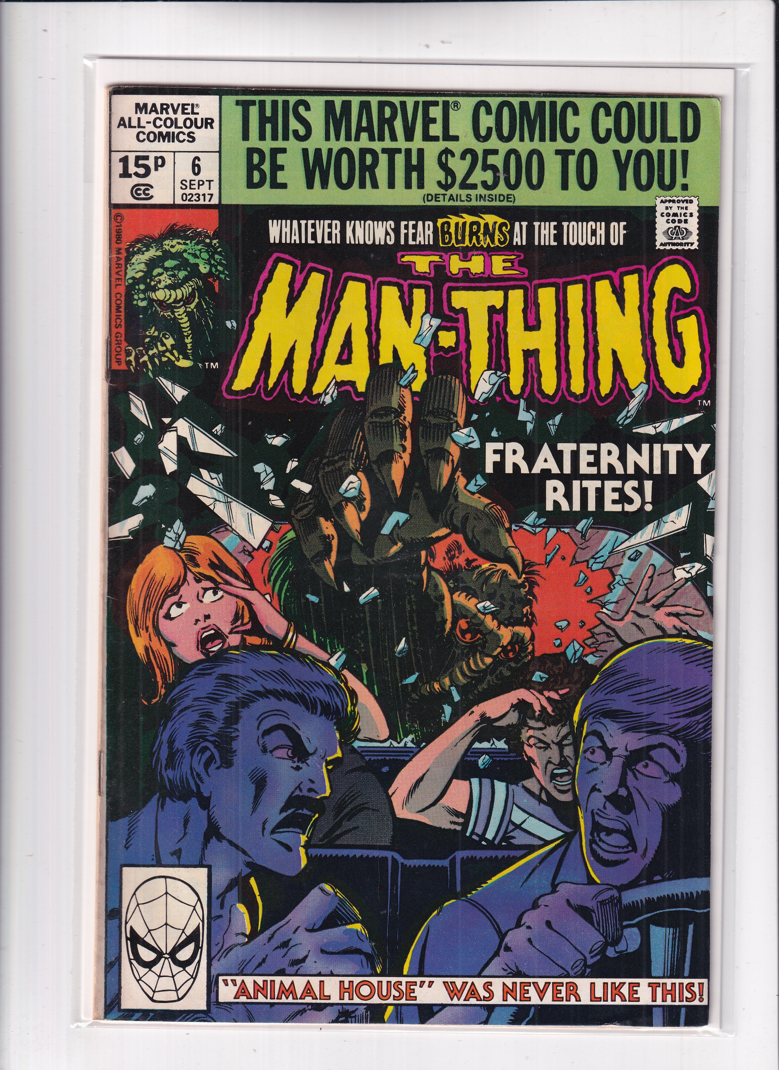 MAN-THING #6 - Slab City Comics 