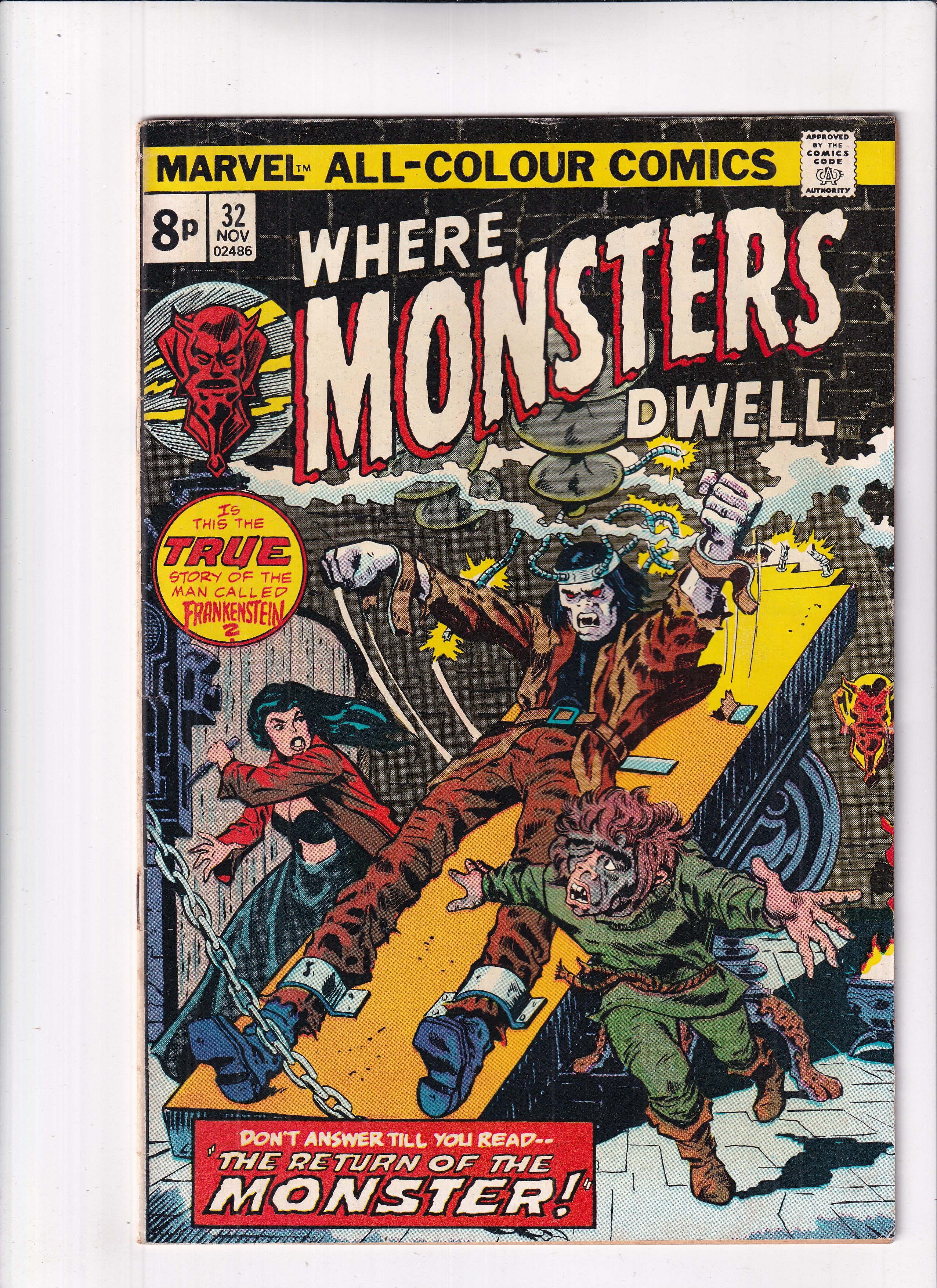 WHERE MONSTERS DWELL #32 - Slab City Comics 
