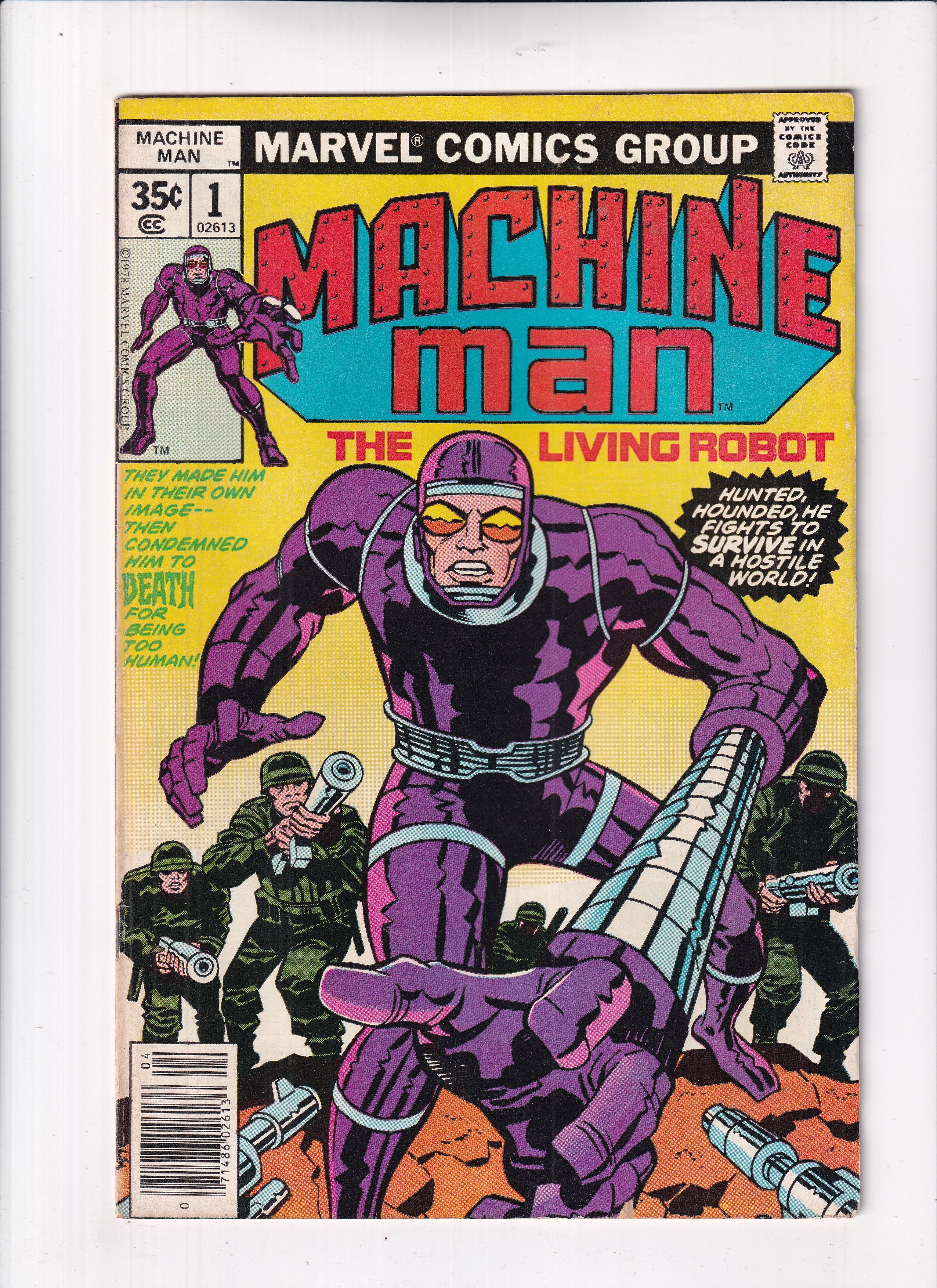 MACHINE MAN #1 - Slab City Comics 
