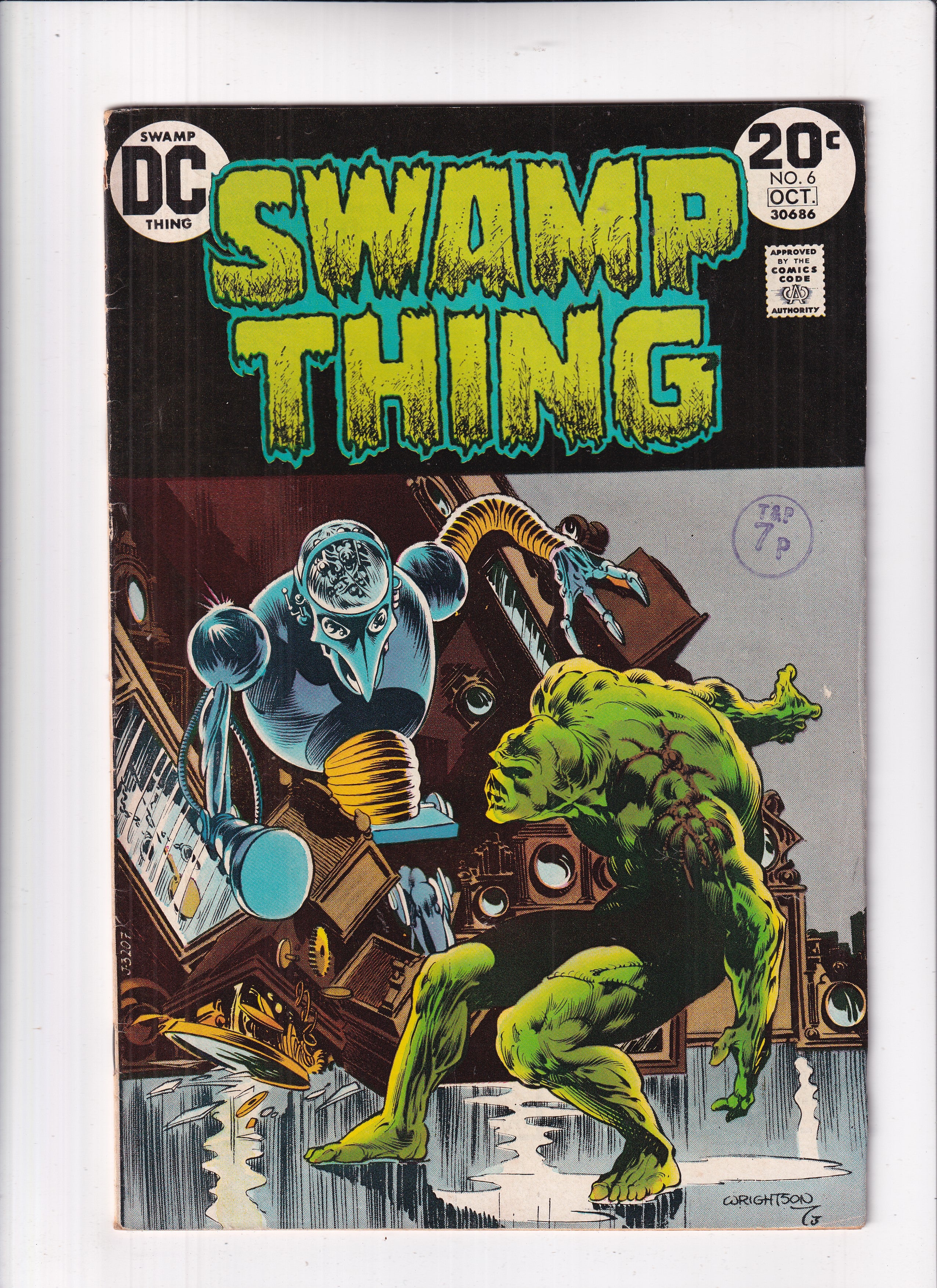 SWAMP THING #6 - Slab City Comics 