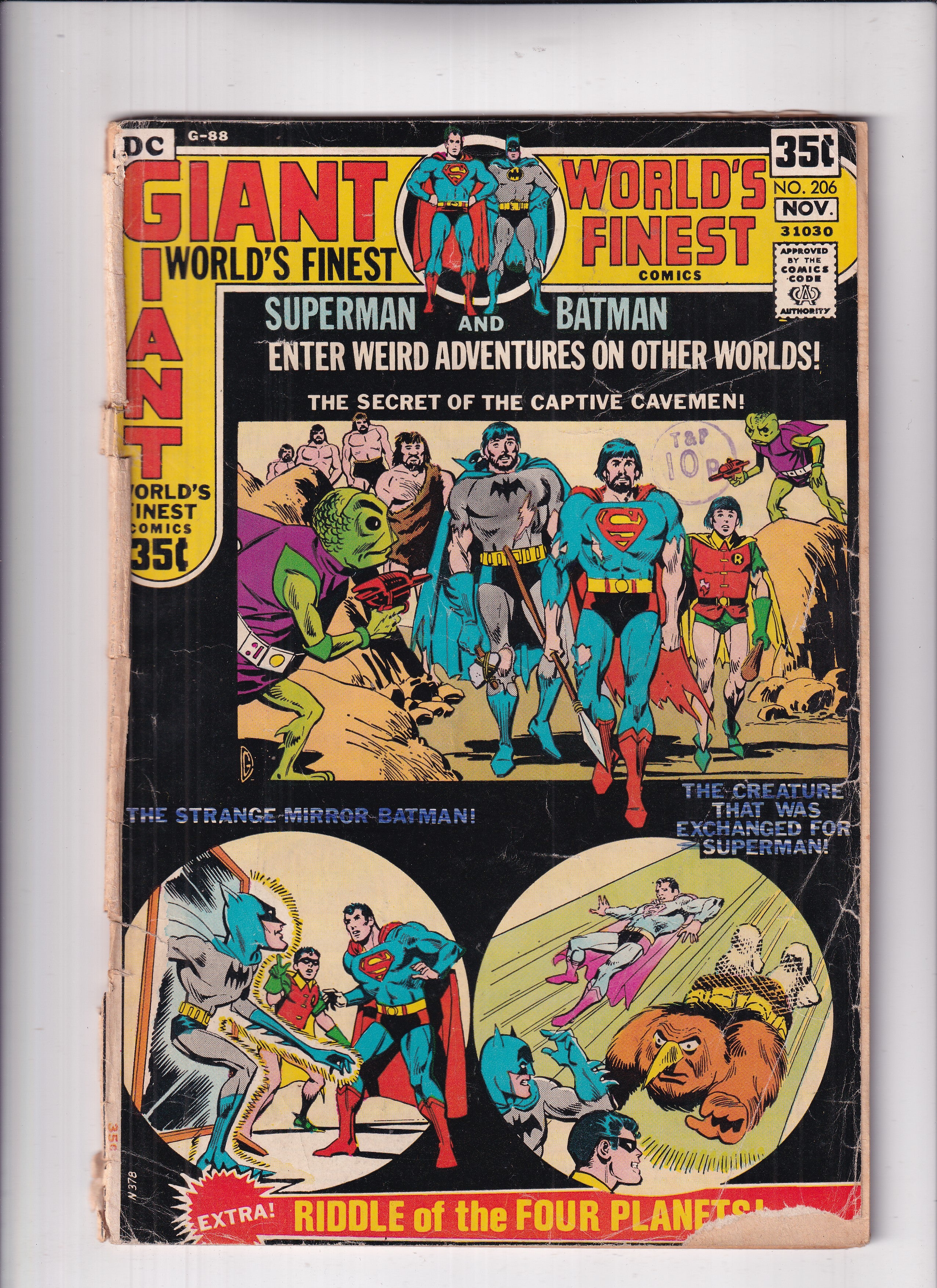 WORLD'S FINEST COMICS #206 (DETATCHED) - Slab City Comics 