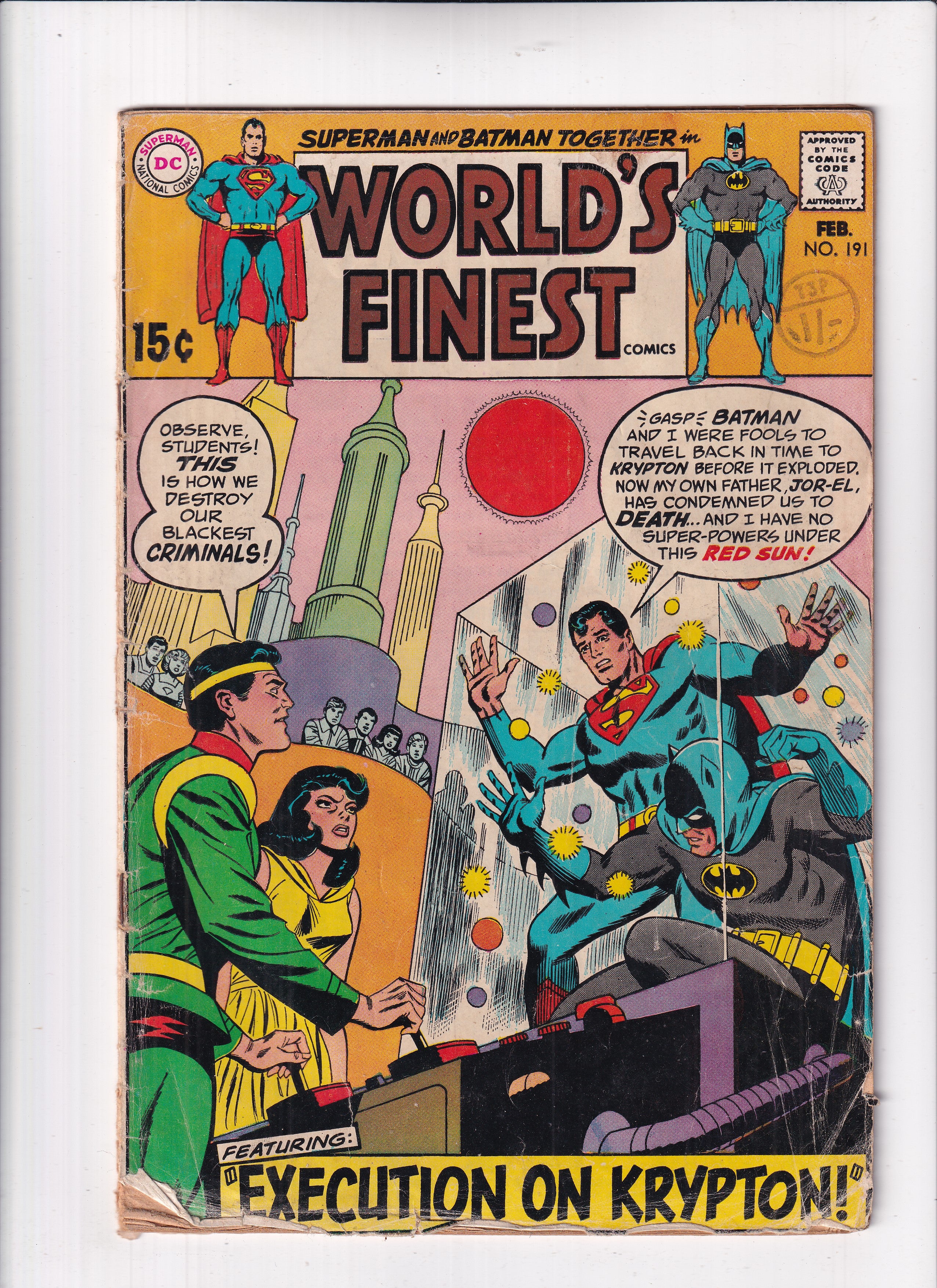 WORLD'S FINEST #191 - Slab City Comics 