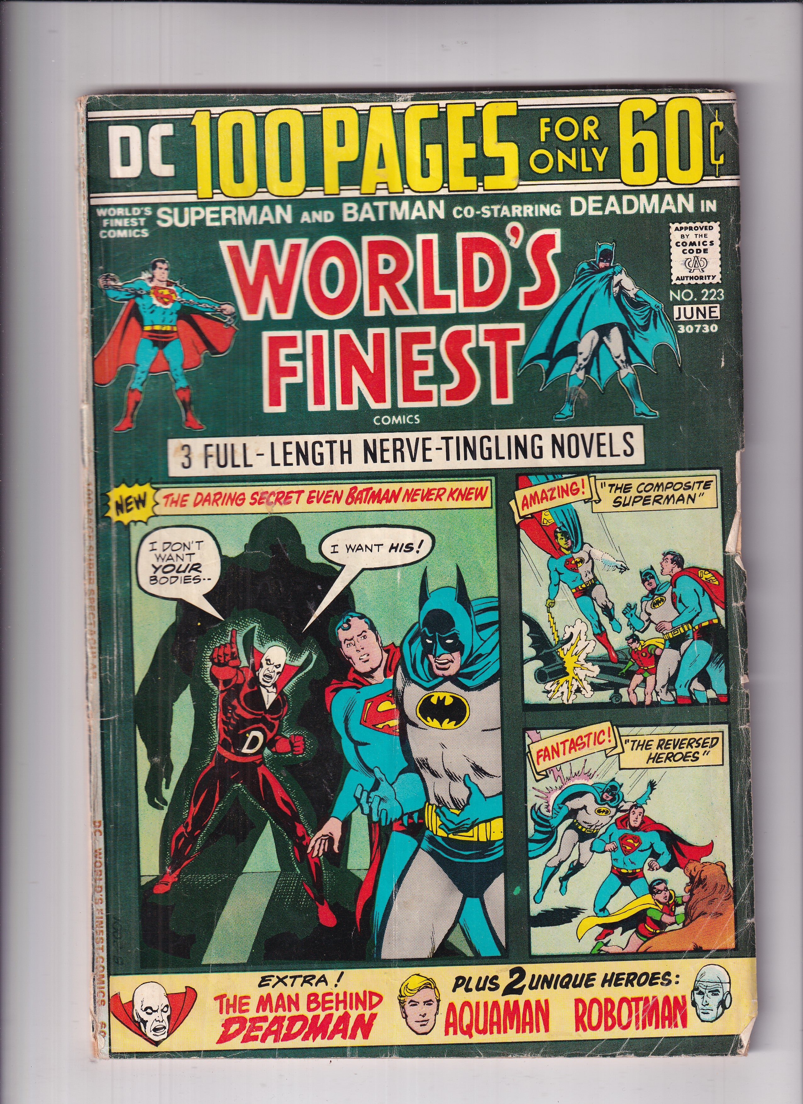 WORLD'S FINEST #223 - Slab City Comics 